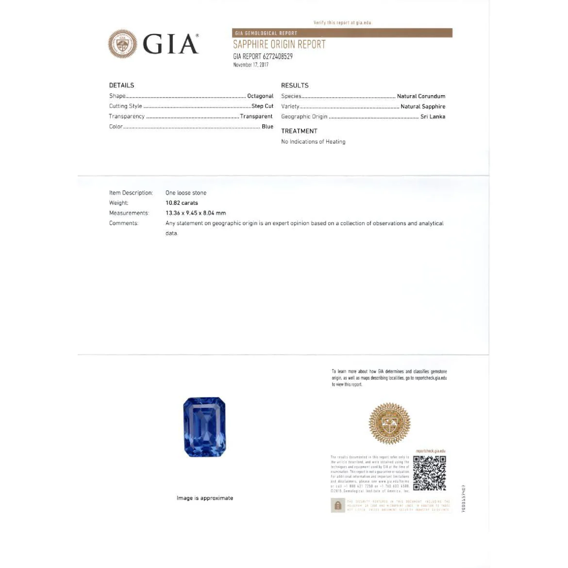 10.82 Carat No Heat Ceylon Blue Sapphire and Diamond Vintage Art Deco Platinum Ring | AGL & GIA Certified - Image 10