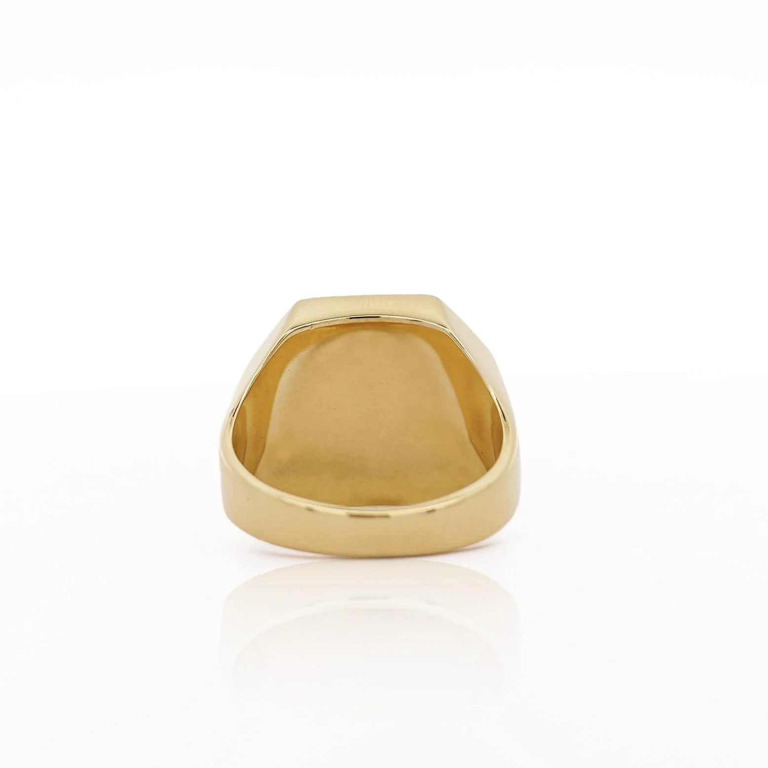 18K Gold Early Christian Roman Biblical Coin Men's Ring - Image 5
