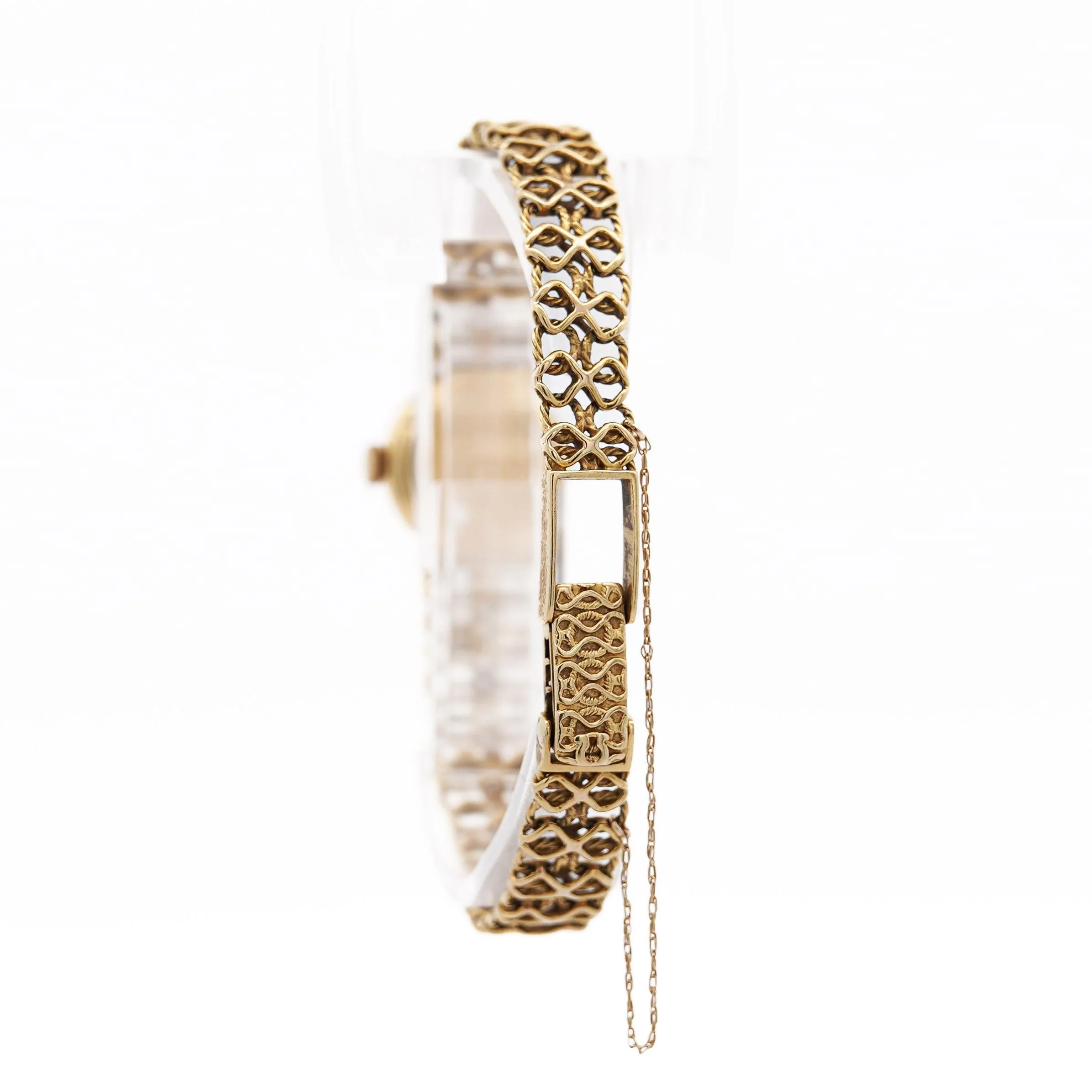 18K Gold Vintage Omega Manual Ladies Watch - Image 4