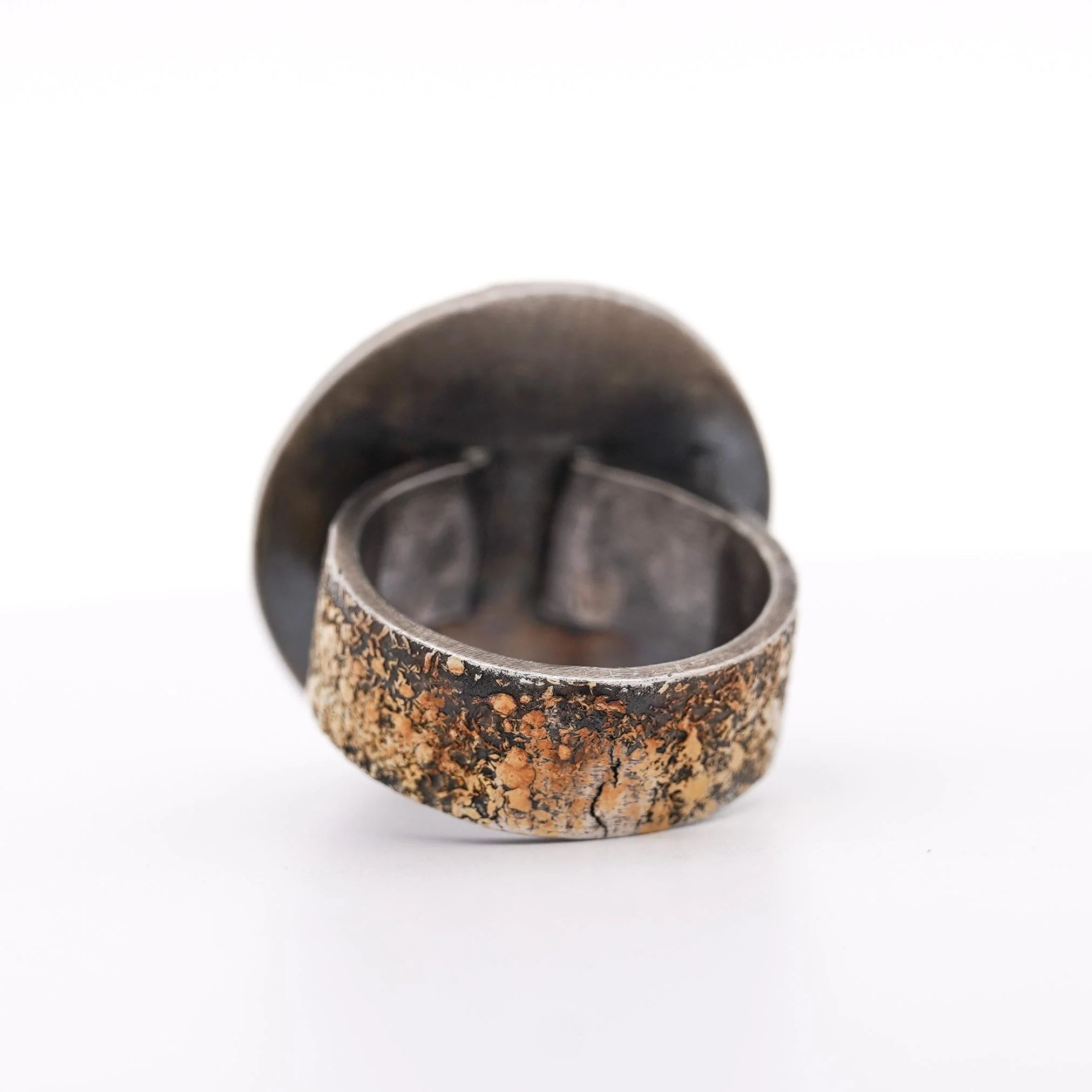 22K Gold Antique Byzantine Empire JUSTINIAN I Coin Bezel Ring - Image 5