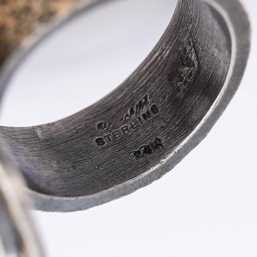 22K Gold Antique Byzantine Empire JUSTINIAN I Coin Bezel Ring - Image 6