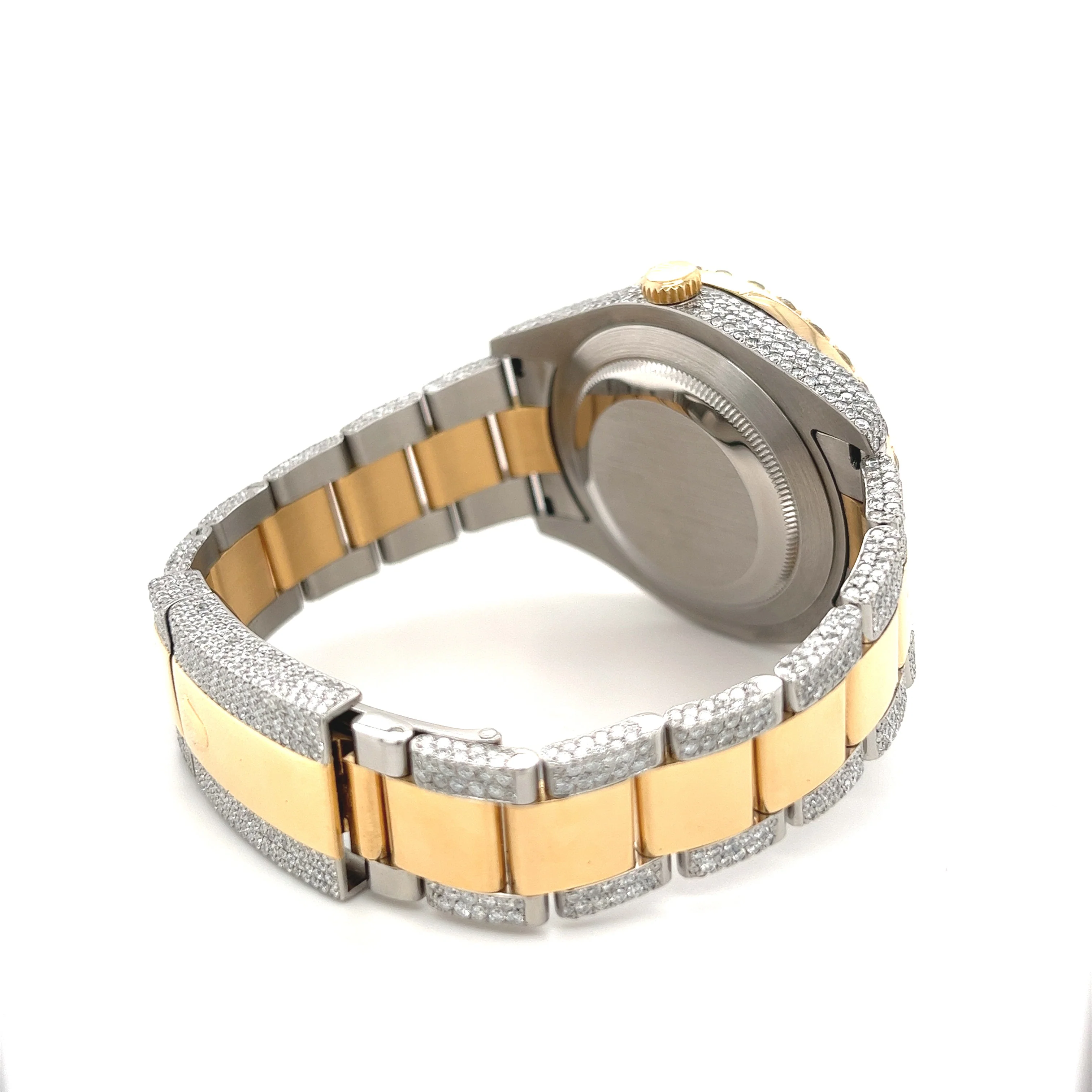 42mm Mens Rolex DateJust 2-Tone With Diamond Bezel/Bracelet - Image 2