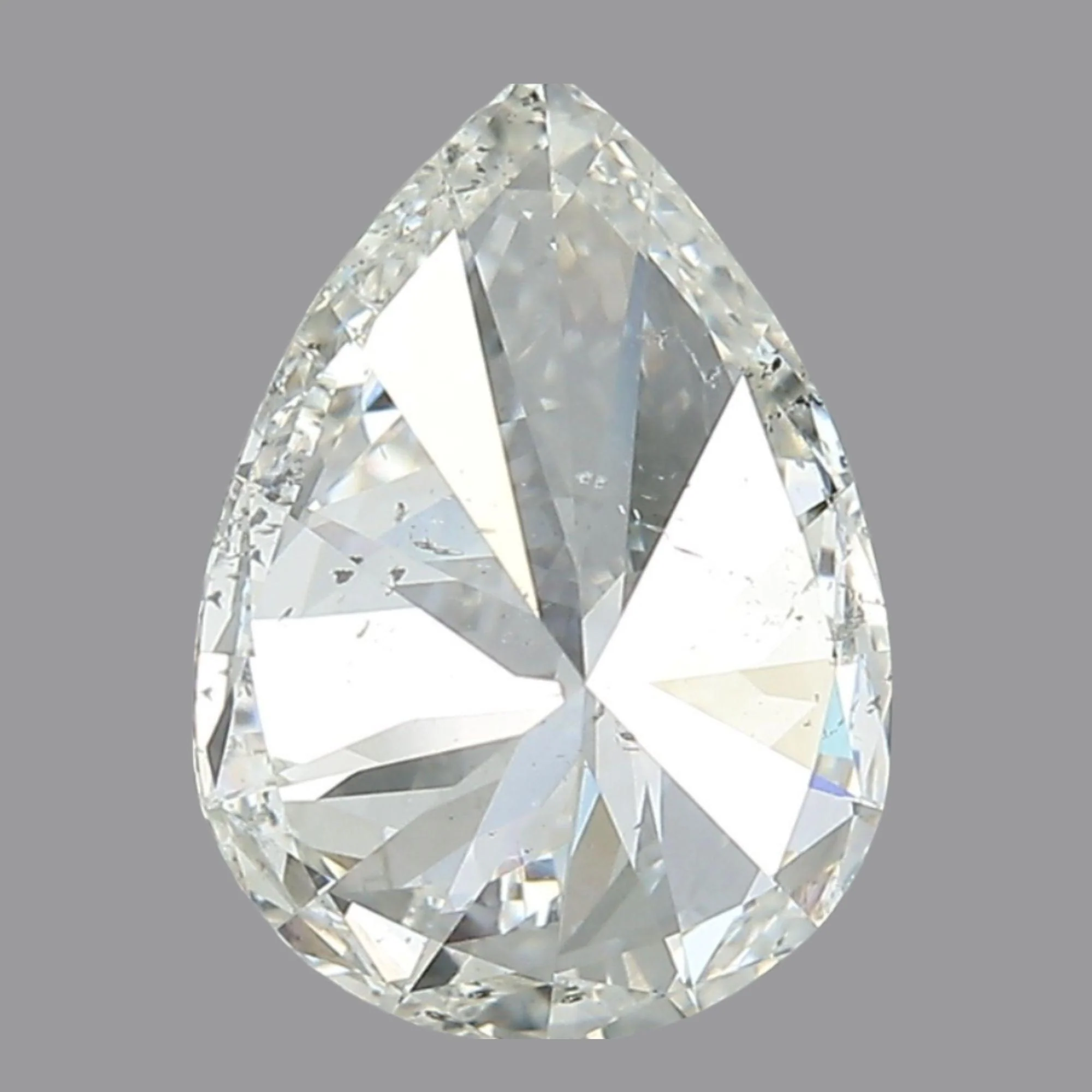 6.76 Carat Pair Of GIA Certified Pear Cut Diamonds - I Color SI1-SI2 Loose - Image 5