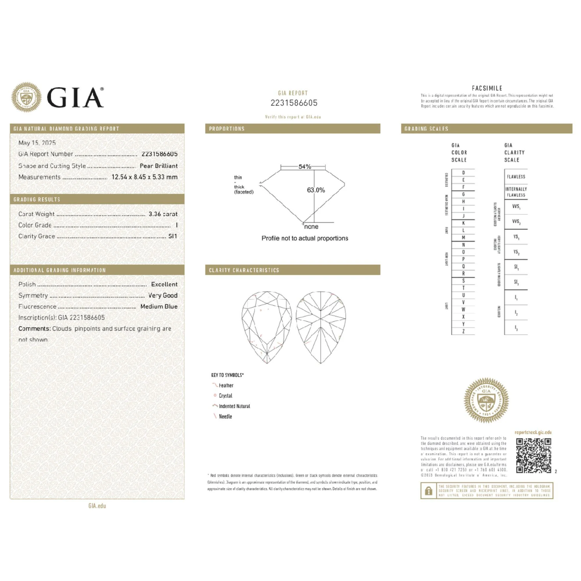 6.76 Carat Pair Of GIA Certified Pear Cut Diamonds - I Color SI1-SI2 Loose - Image 6