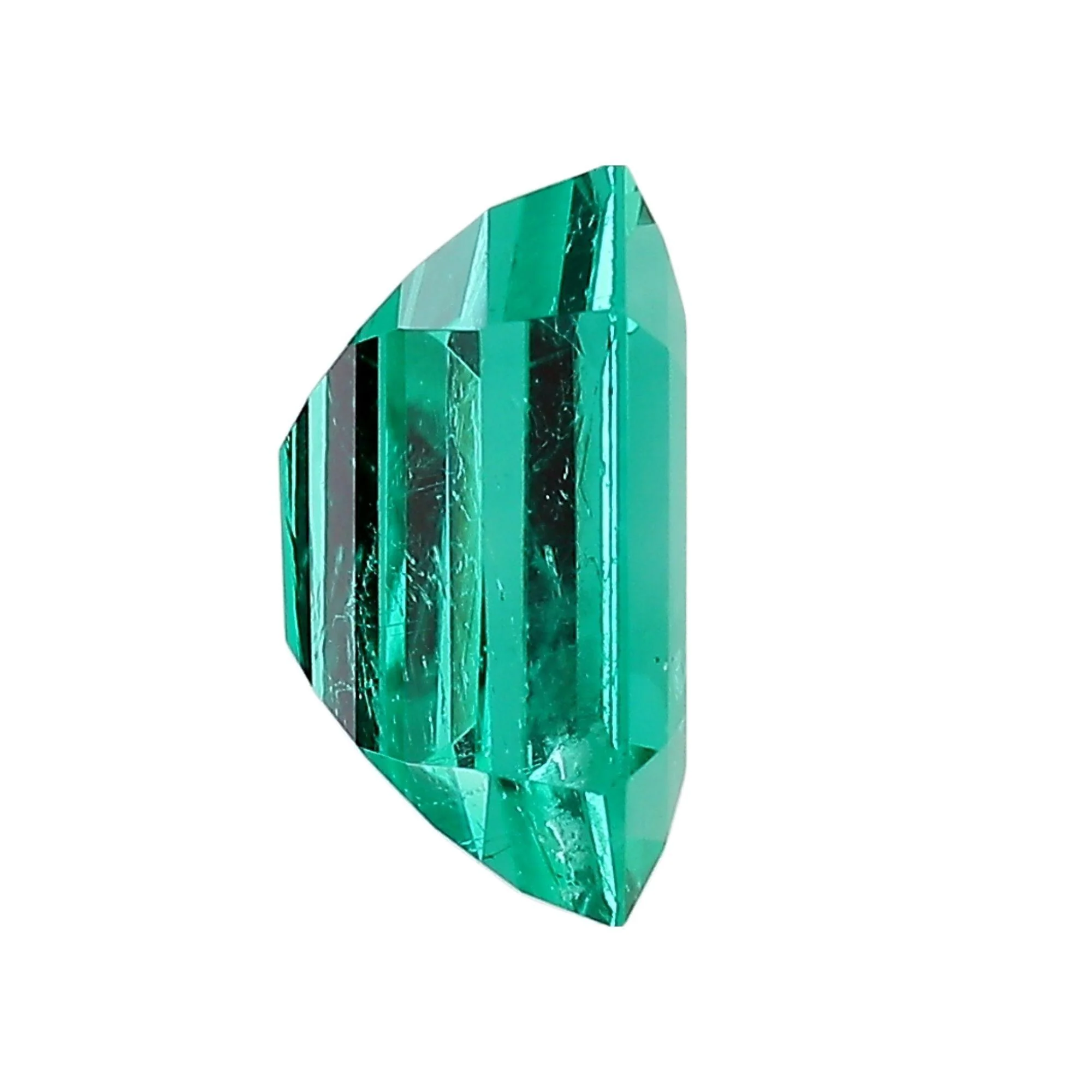 AGL Certified 4.45 Carat Colombian Emerald Loose Stone | Insignificant Oil - Image 4