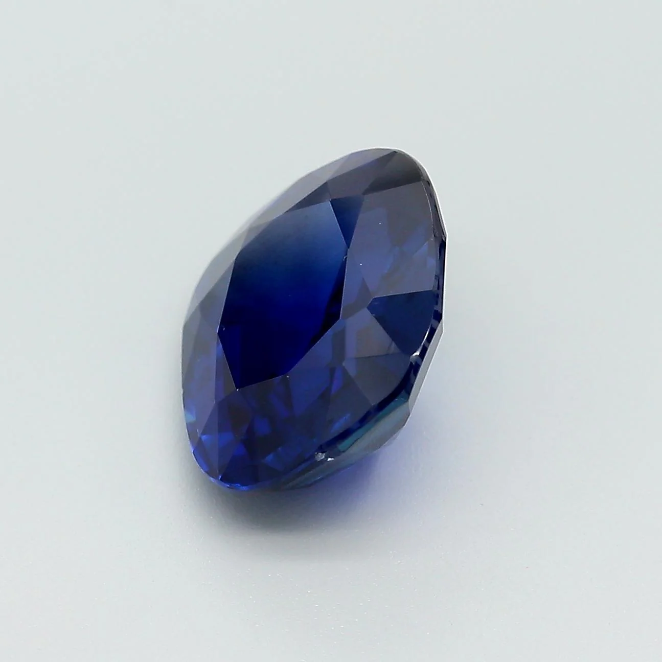 AGL Certified 5.75 Carat Burma No Heat Cushion Cut Blue Sapphire Loose Stone - Image 6