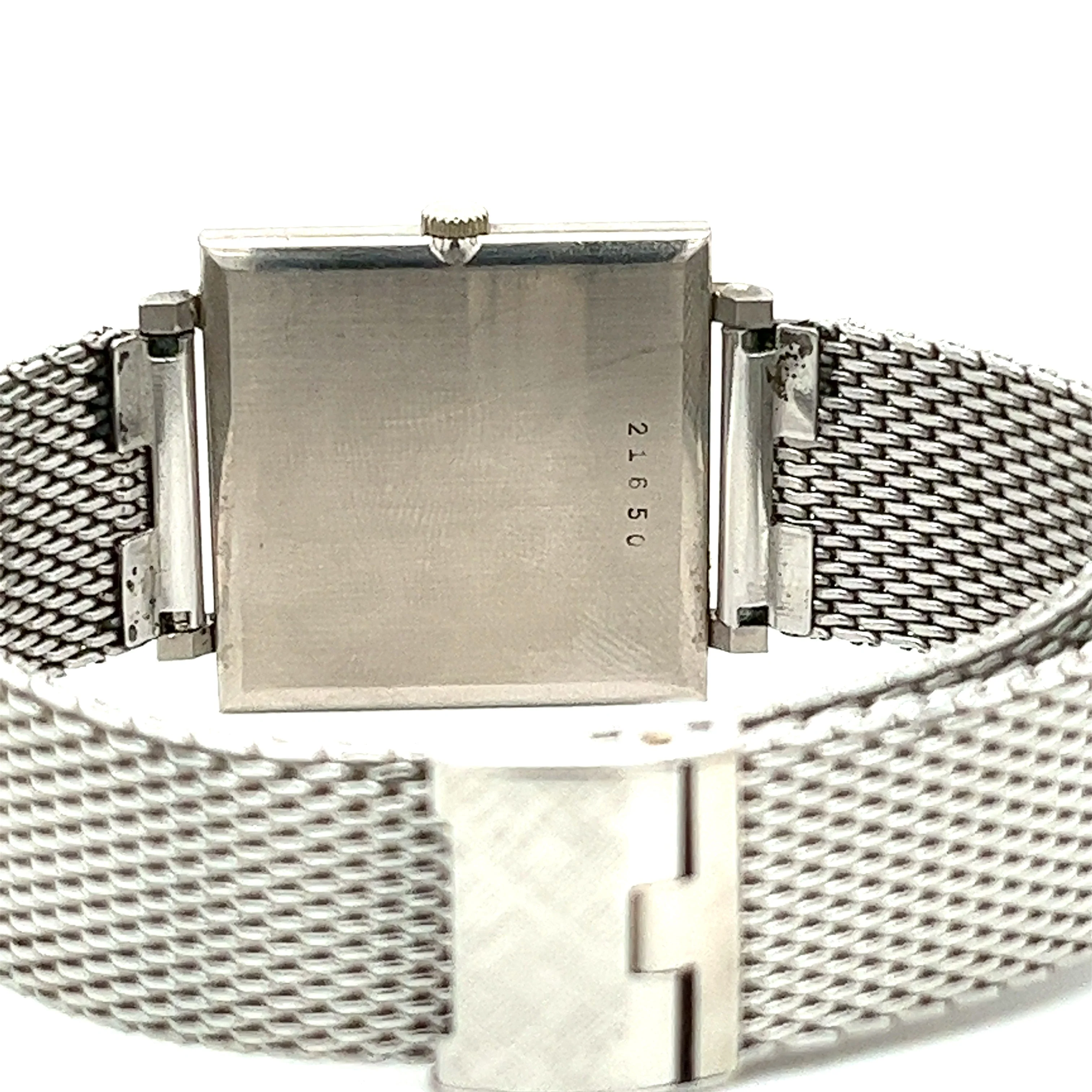 Antique Audemars Piguet Watch 21650 Square Ultra Thin in 18K - Image 5
