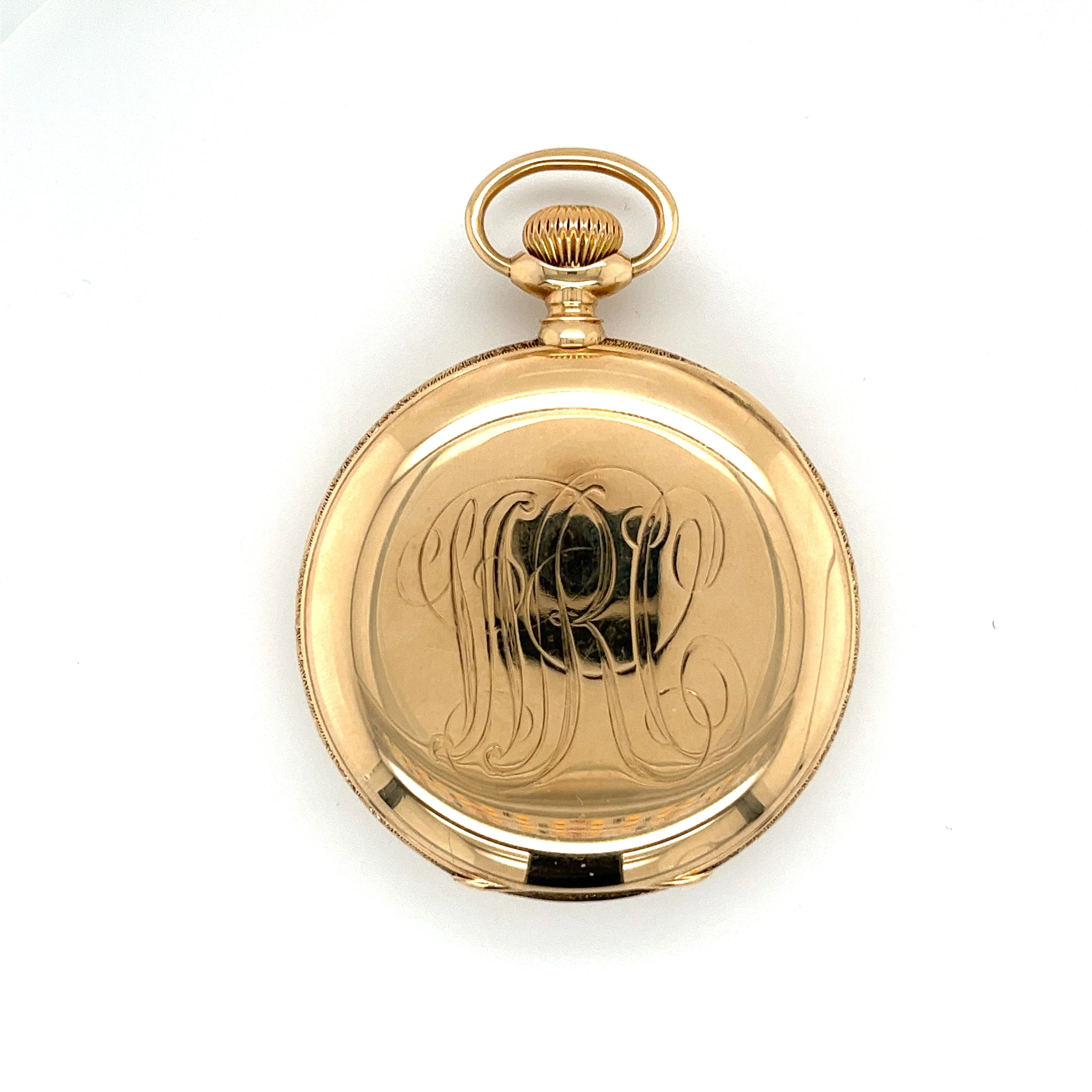 Antique Patek Philippe Pocket Watch 258729 in 18k Gold With Arabic Numerals - Image 3