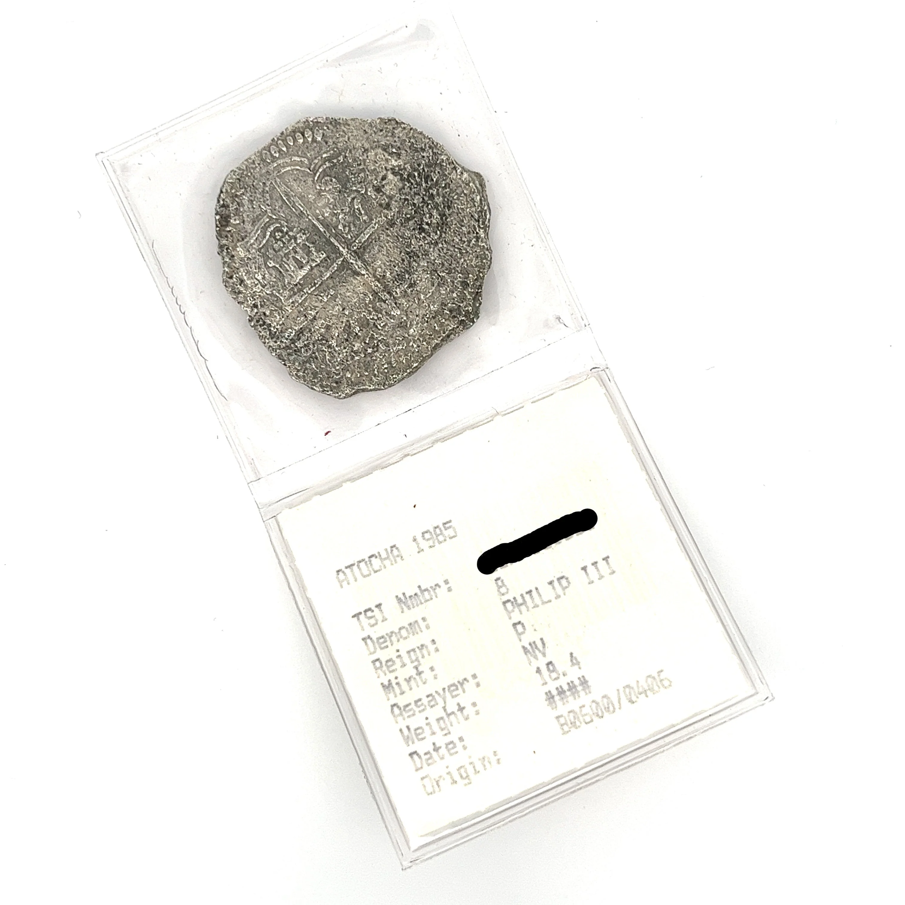 Atocha Shipwreck 8 Reale Grade 3 Potosi Mint Coin - Image 5