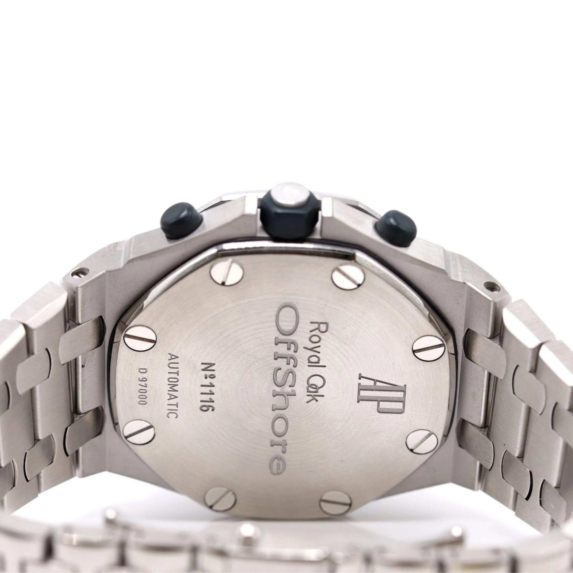 Audemars Piguet Royal Oak Offshore Chronograph Stainless Steel Blue Dial Watch - Image 5