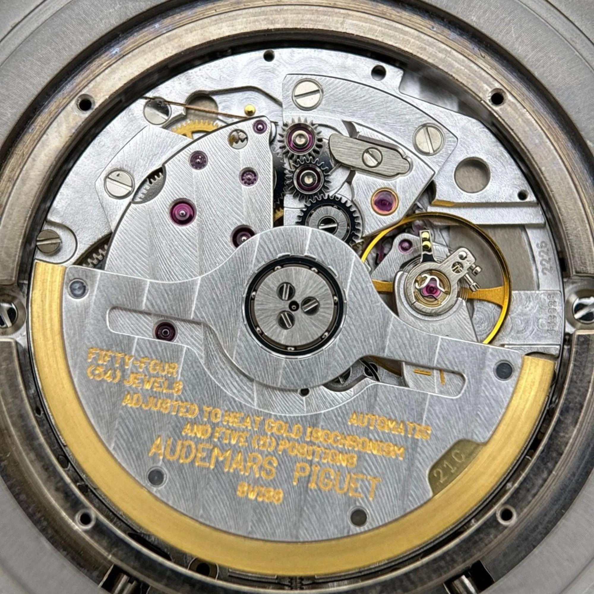 Audemars Piguet Royal Oak Offshore Chronograph Stainless Steel Blue Dial Watch - Image 7