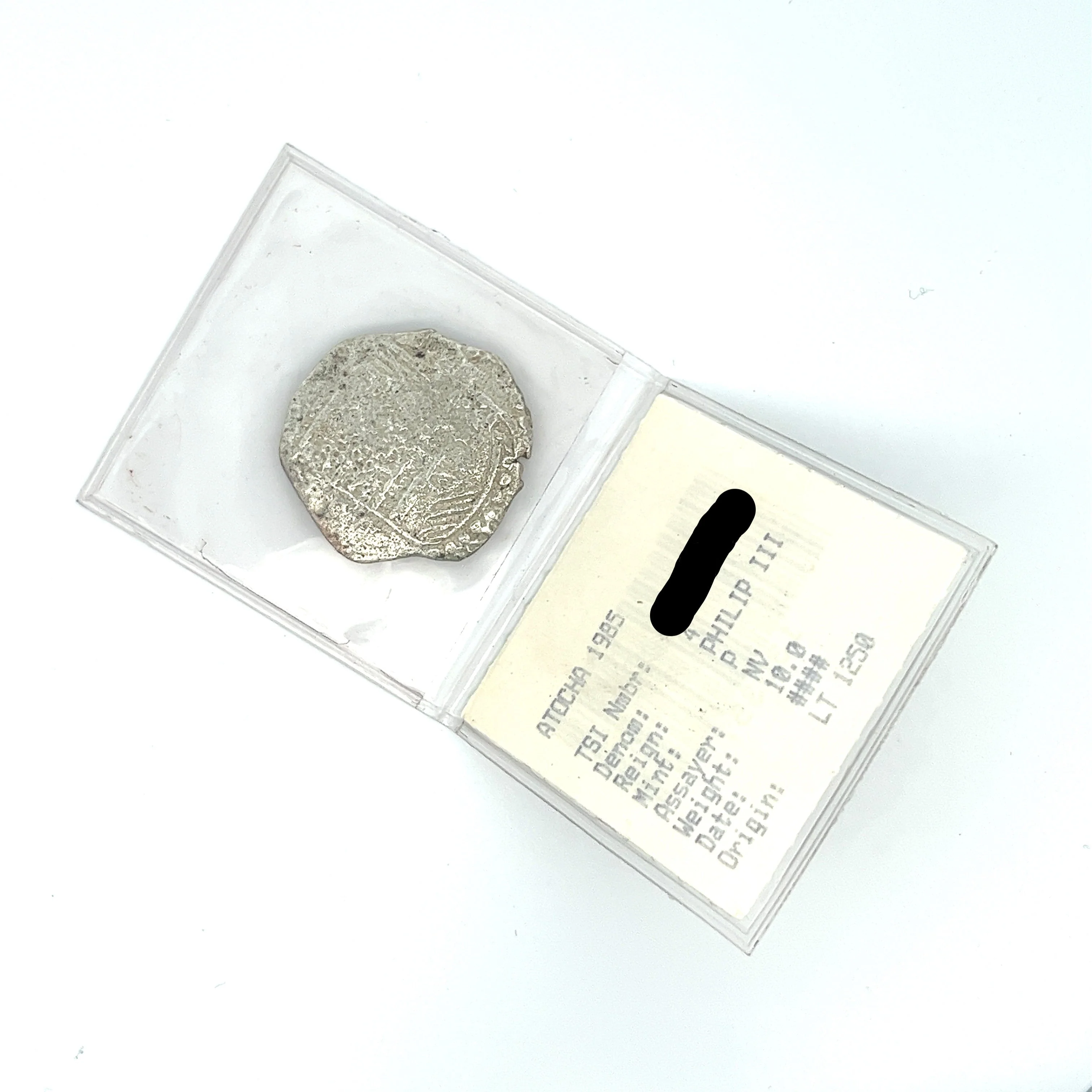 Atocha Shipwreck 4 Reale Grade 3 Potosi Mint Coin - Image 7