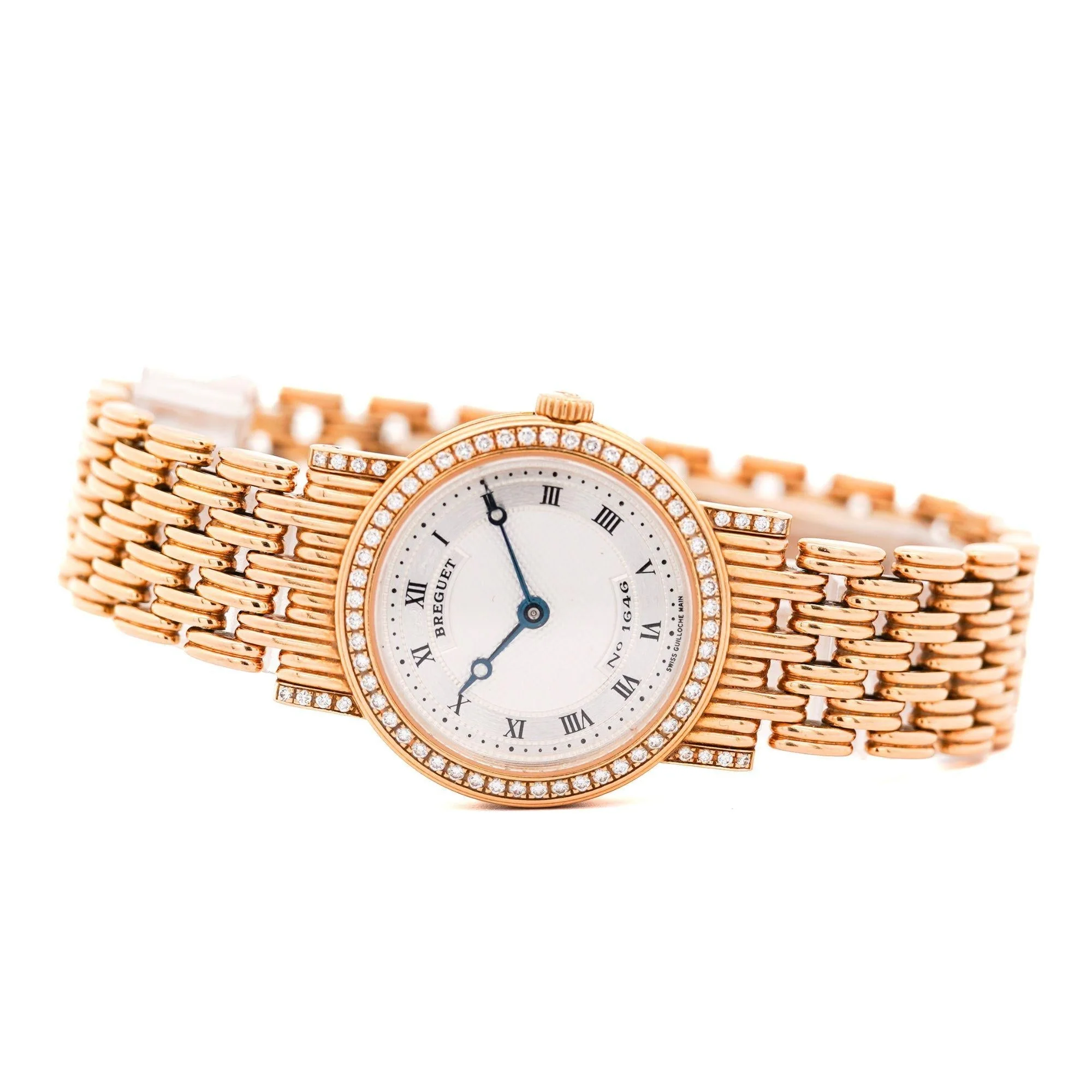 Breguet Classique Ladies Diamond in 18K Gold 25mm Watch - Image 4