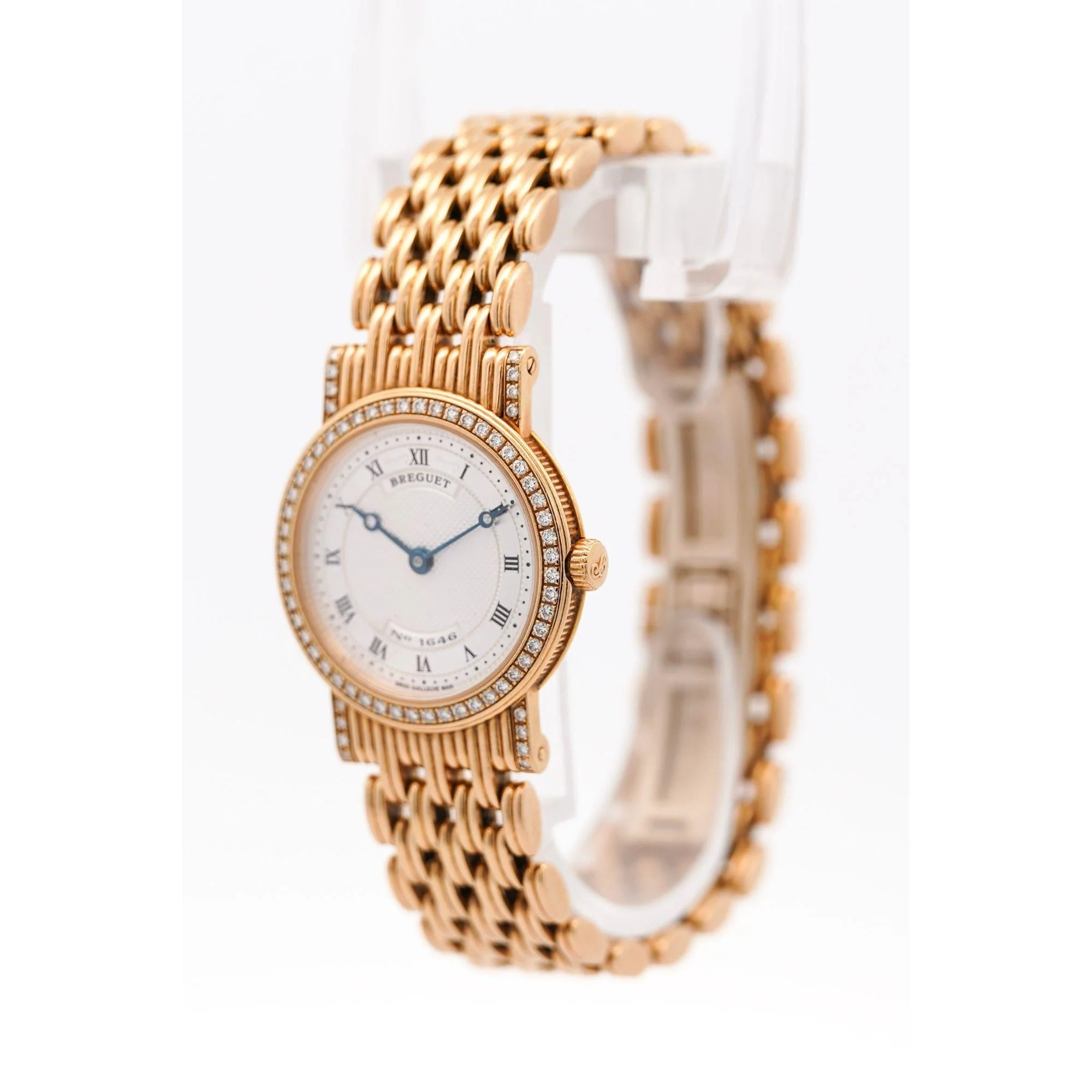 Breguet Classique Ladies Diamond in 18K Gold 25mm Watch - Image 8