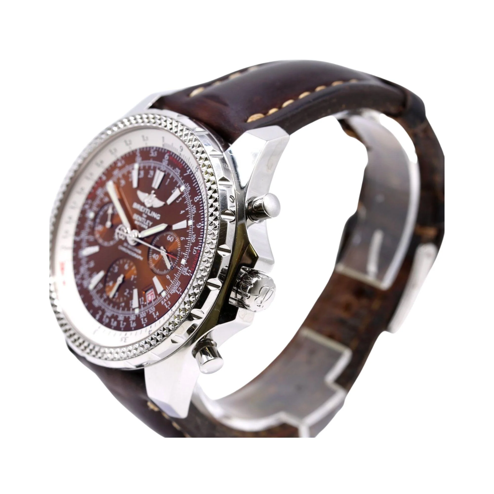 Breitling For Bentley Motors A2536212 48mm Stainless Steel Bronze Dial Watch - Image 4