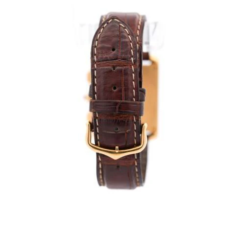 Cartier 18k Gold Tank Francaise Chronograph XL Watch - Image 9