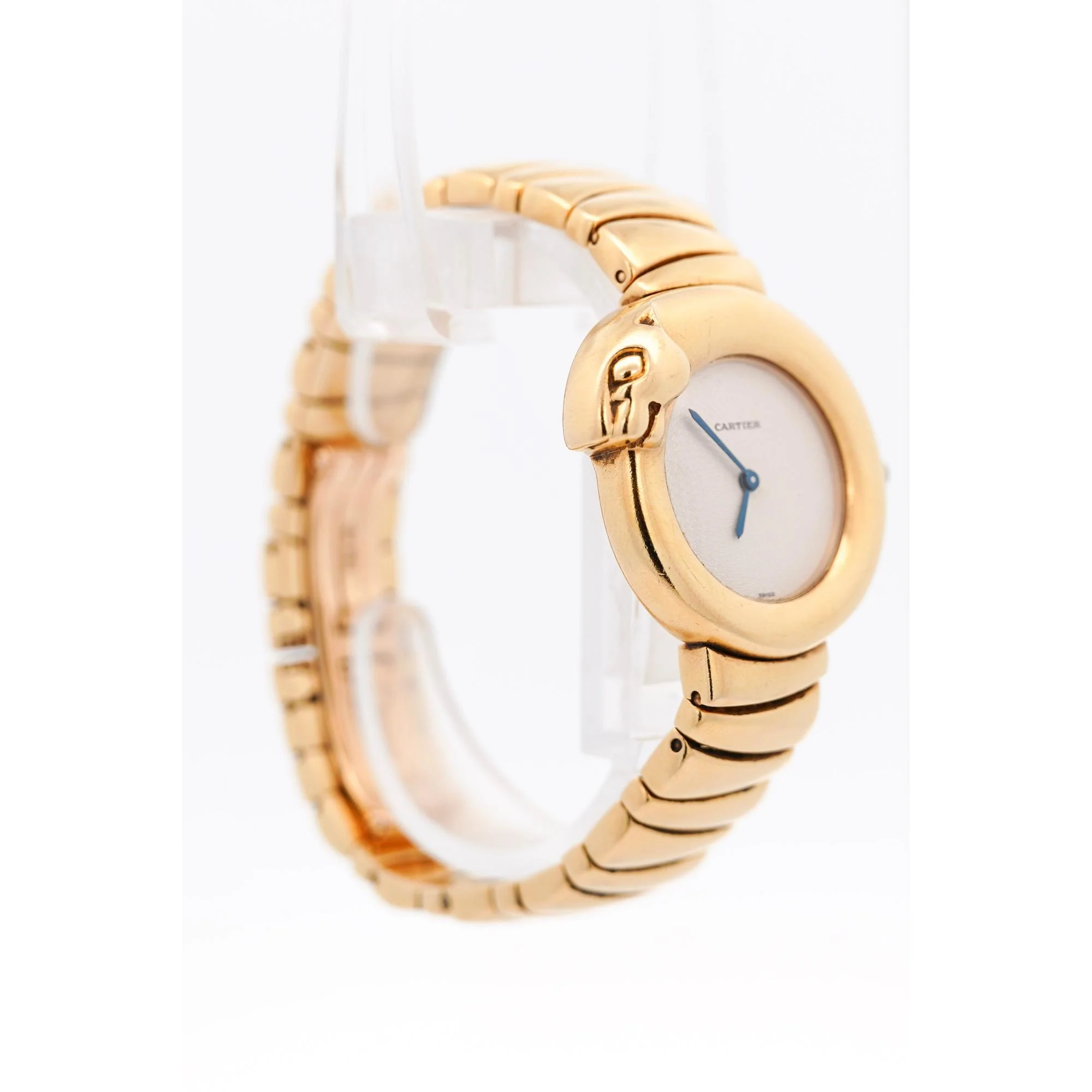 Cartier 1925 Panther Bezel 18K Yellow Gold 28mm Ref 2325 Watch - Image 7
