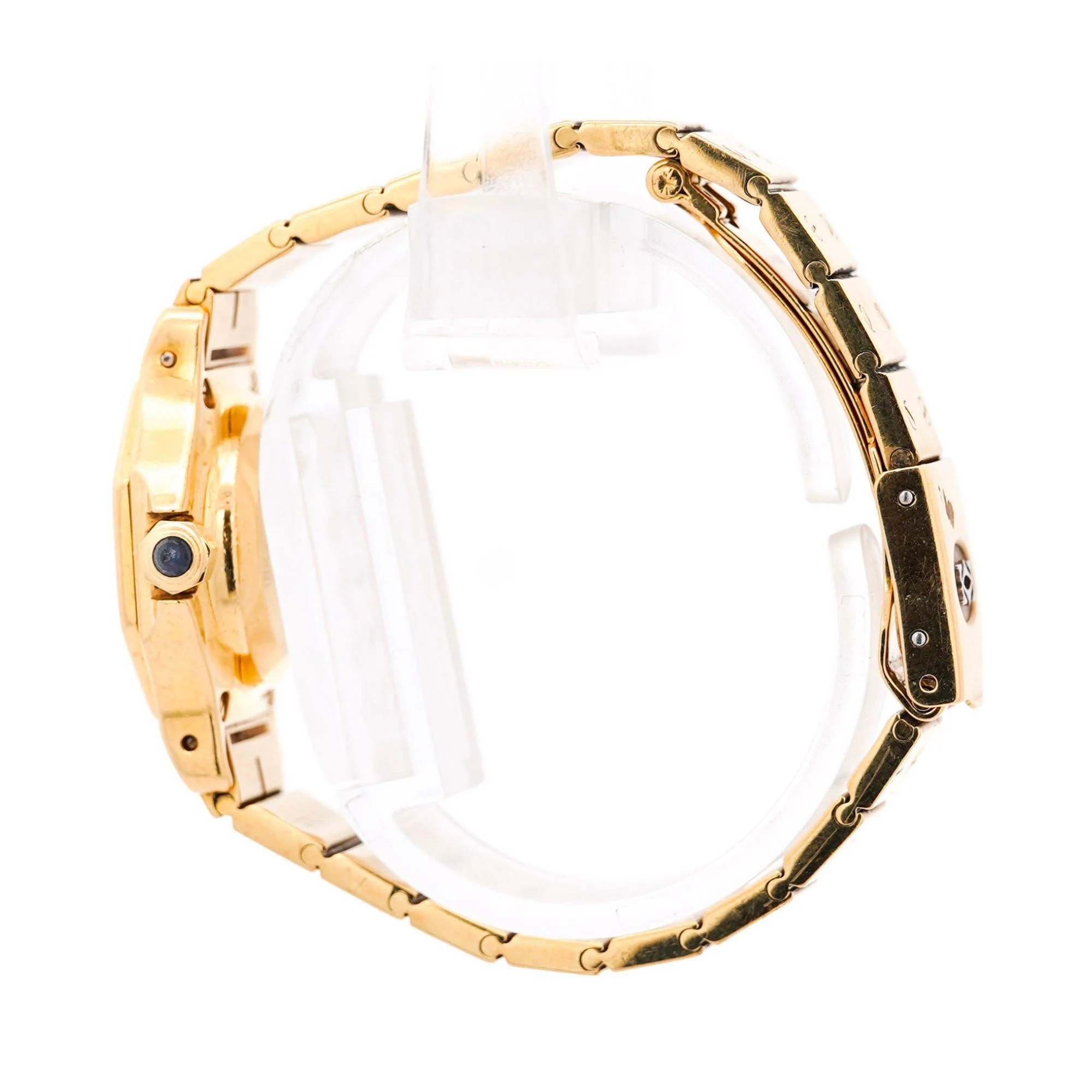 Cartier Santos Automatic 18K Gold 25mm Dial 60045 Ladies Watch - Image 3
