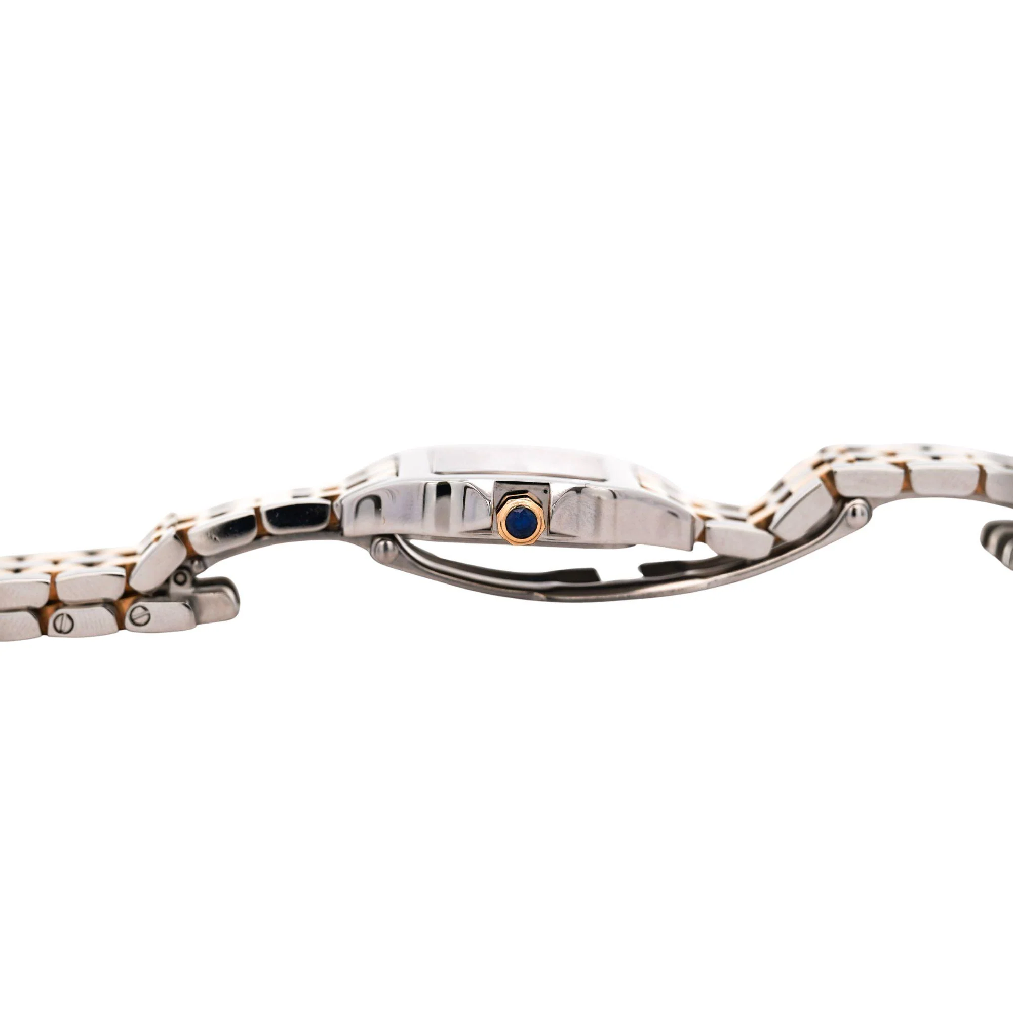 Cartier Santos Demoiselle 2698 Two-Tone Steel & 18K Gold Ladies Bracelet Watch - Image 6