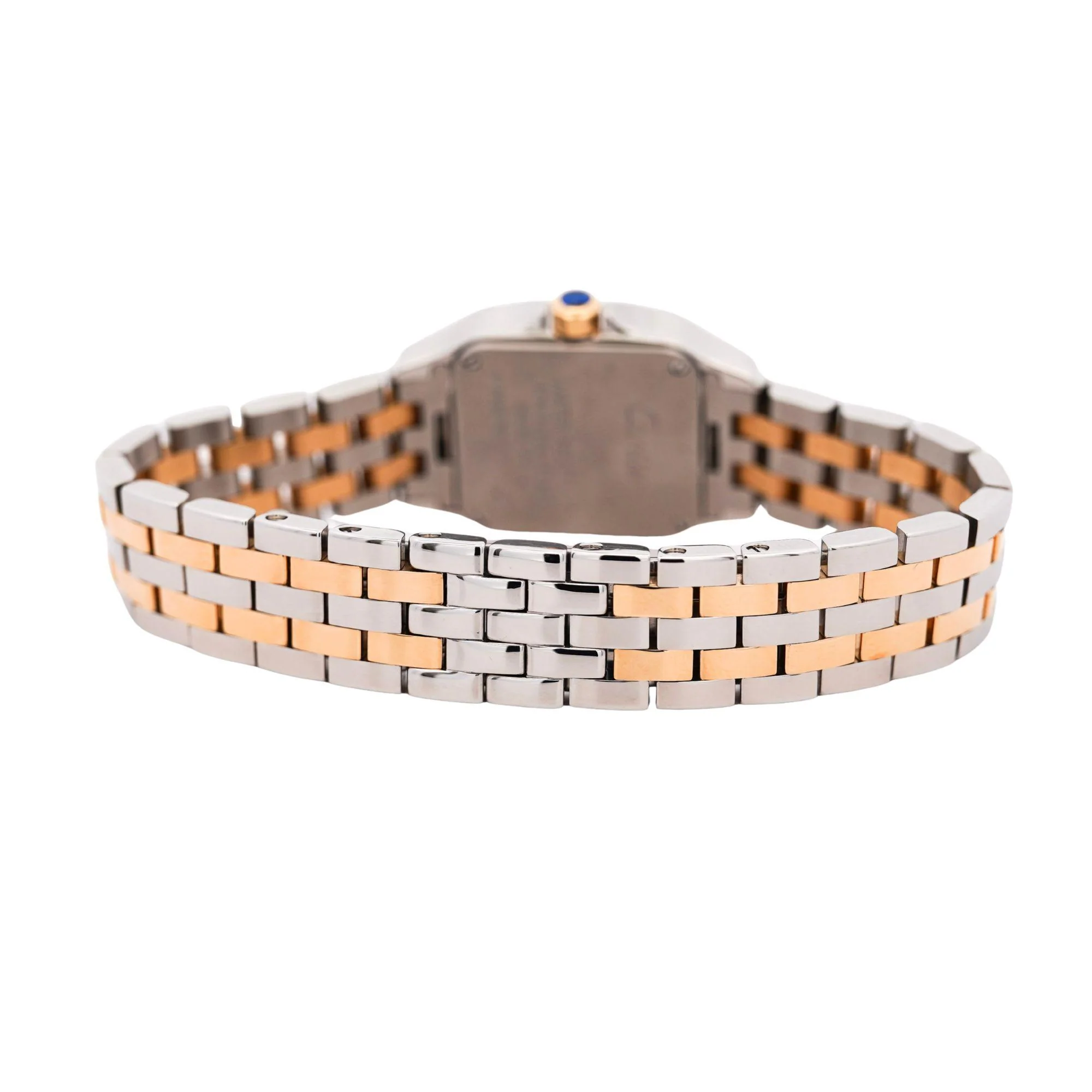 Cartier Santos Demoiselle 2698 Two-Tone Steel & 18K Gold Ladies Bracelet Watch - Image 7