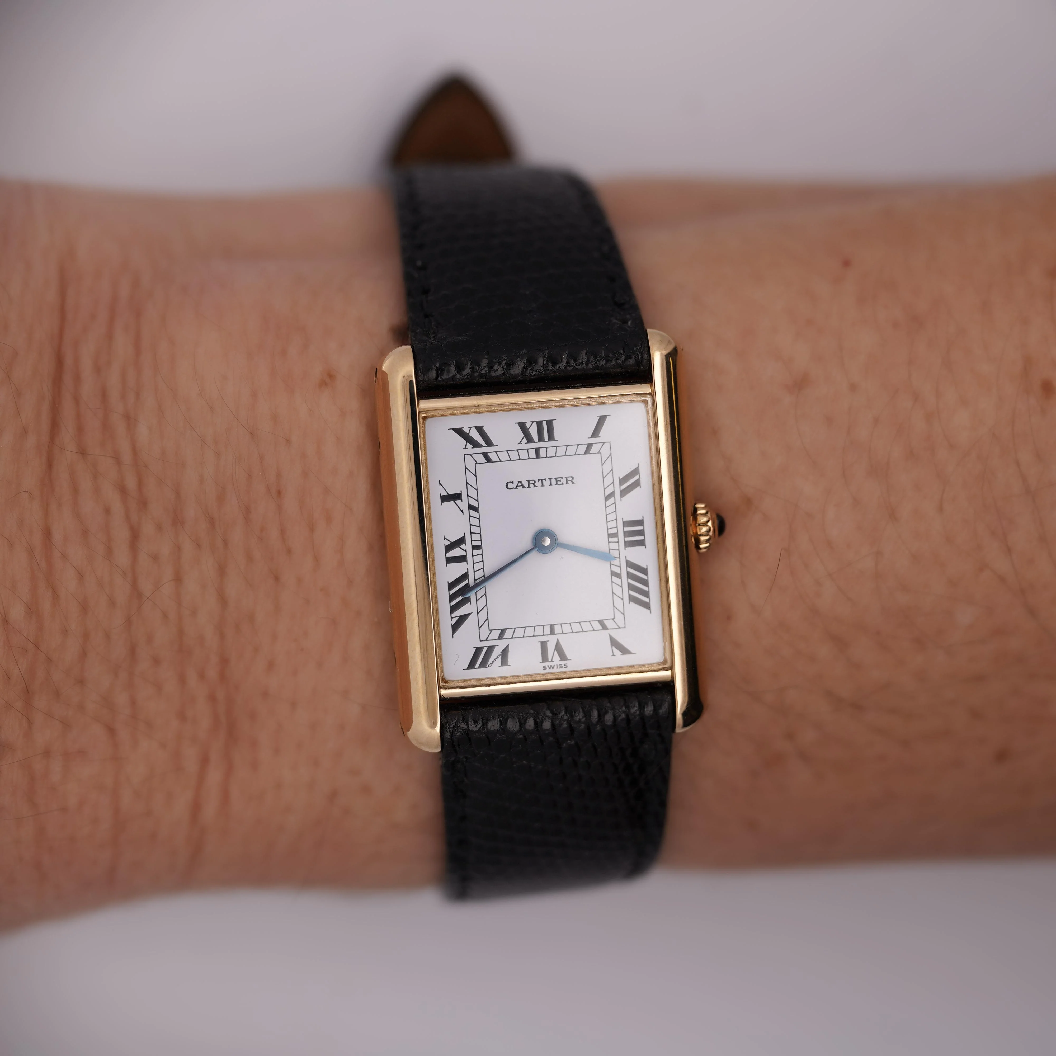 Cartier Tank Large 18K Gold Quartz 25mm Watch - Image 2