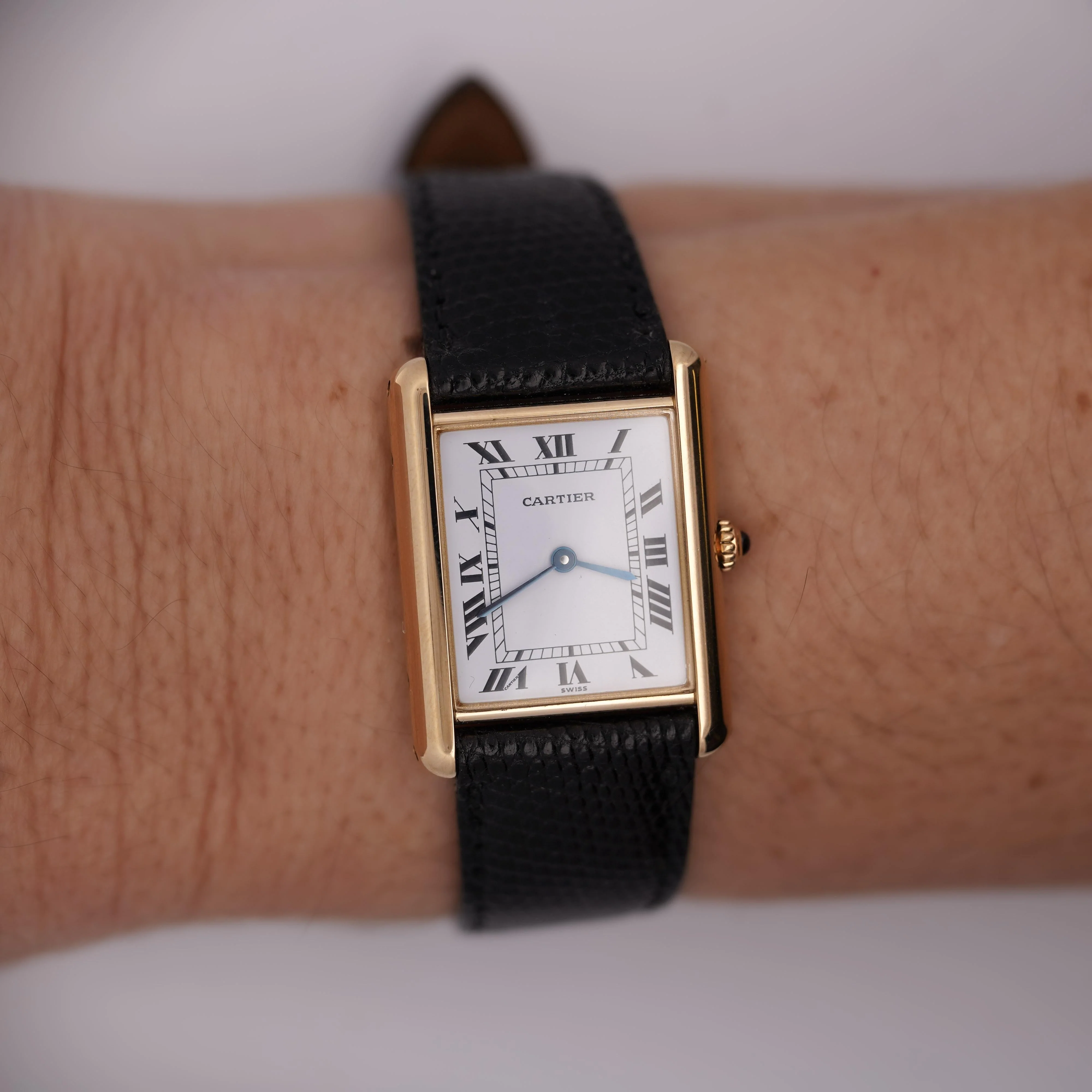 Cartier Tank Large 18K Gold Quartz 25mm Watch - Image 2