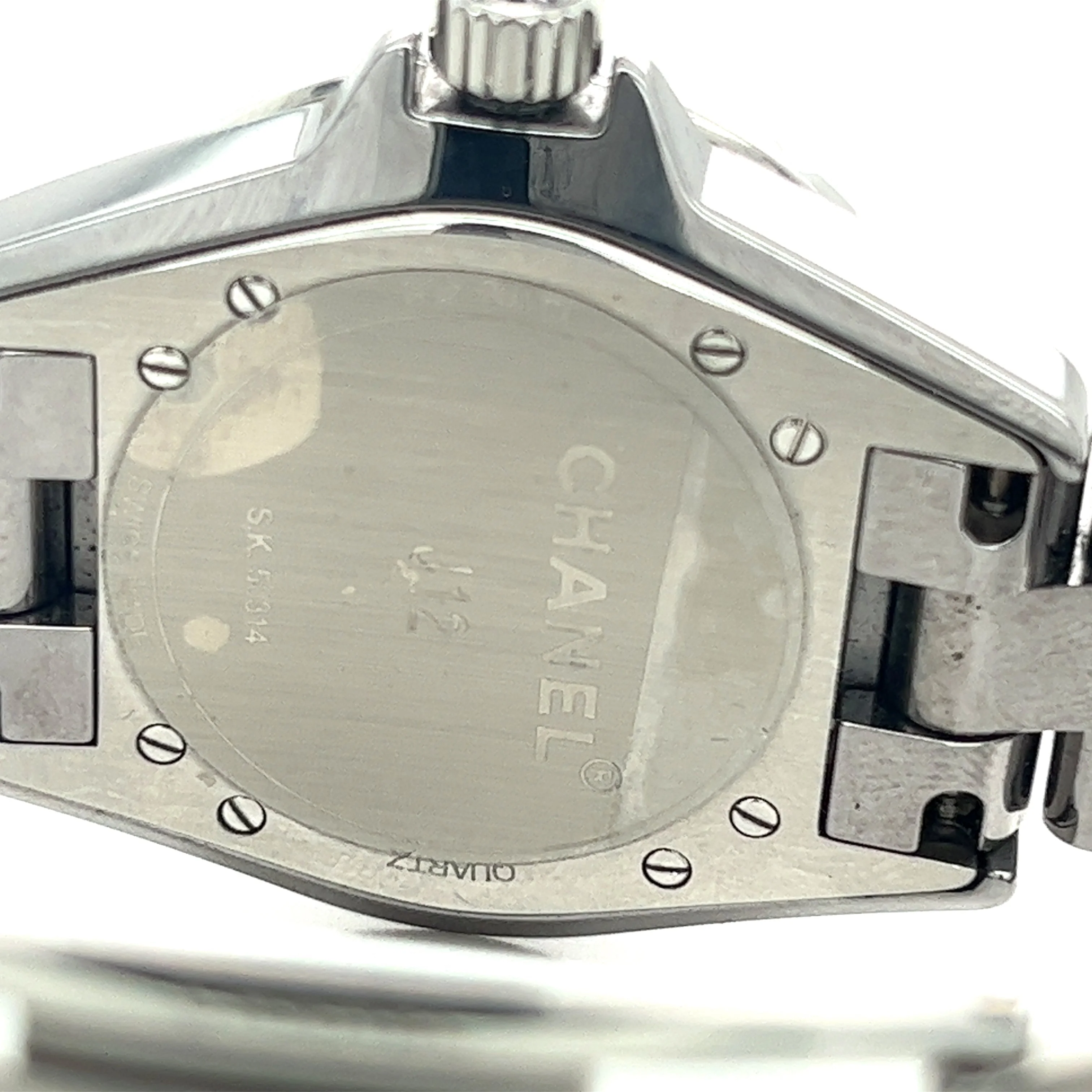 Chanel J12 Quartz Black Ceramic And Stainless Steel 33mm Watch - Image 5