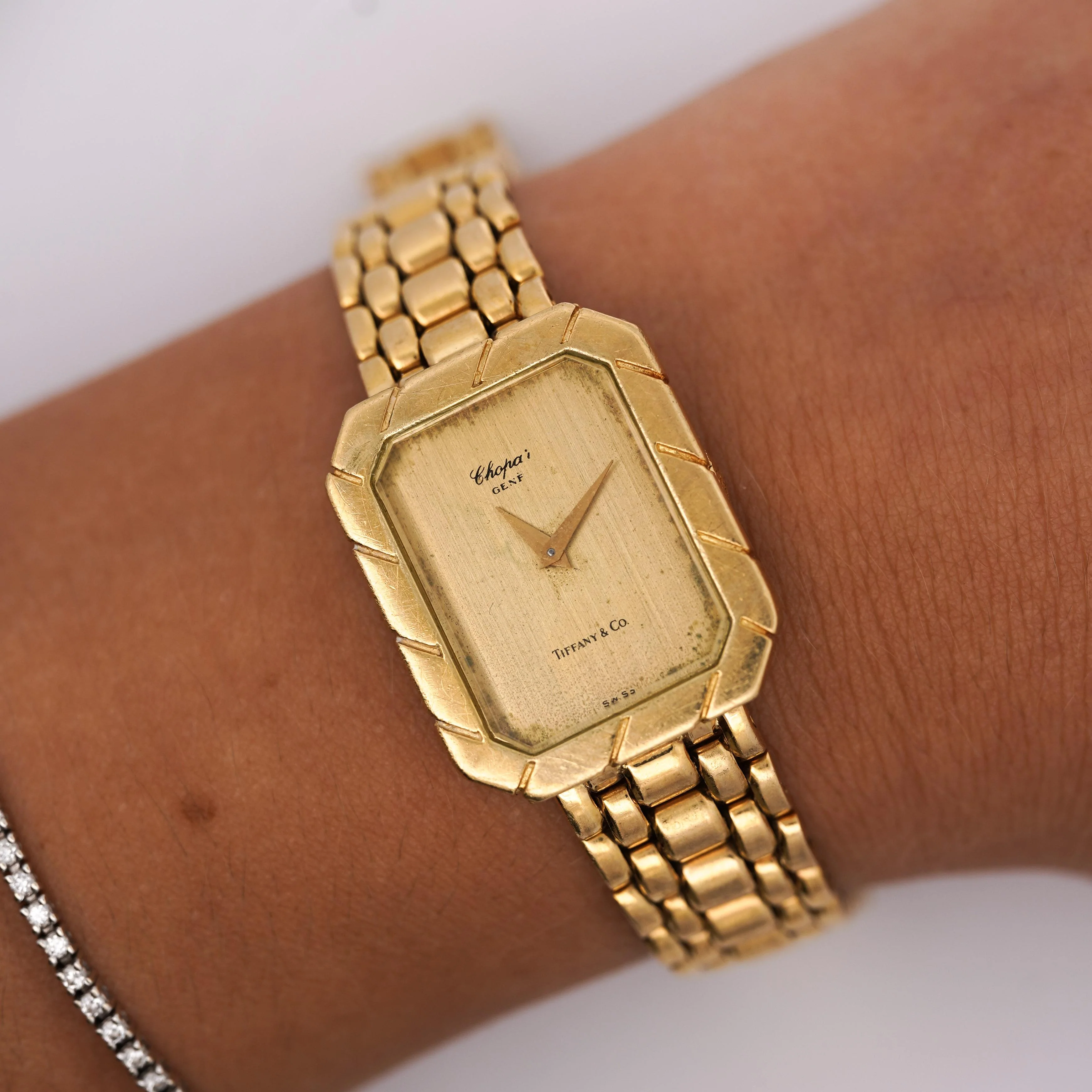 Chopard for Tiffany & Co. 18K Yellow Gold Vintage Unisex Watch - Image 12