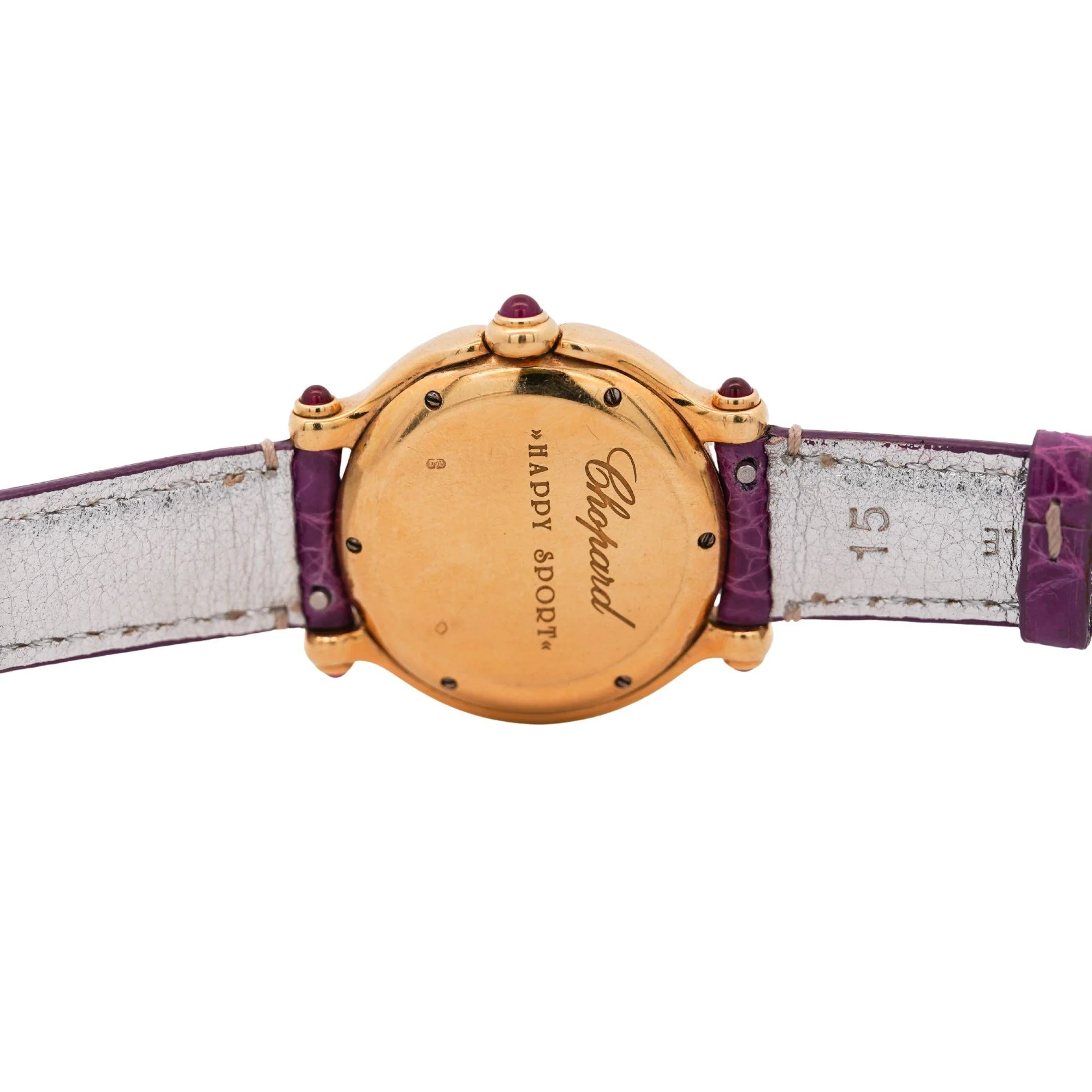 Chopard Happy Diamond Sport 32mm Ref. 4144 18K Gold Quartz Watch - Image 5