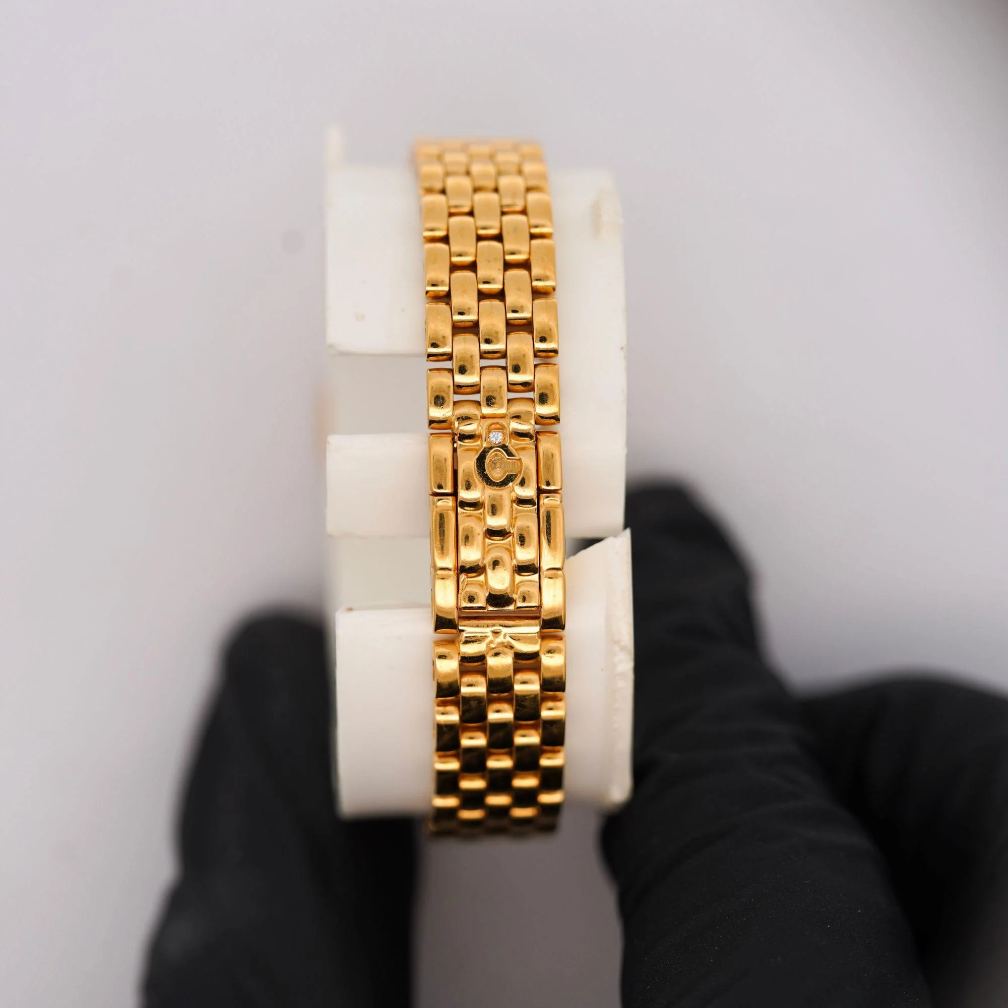 Chopard Happy Diamonds 22.05 Carat Diamond Ref 4097 Bezel 18K Yellow Gold Watch - Image 10