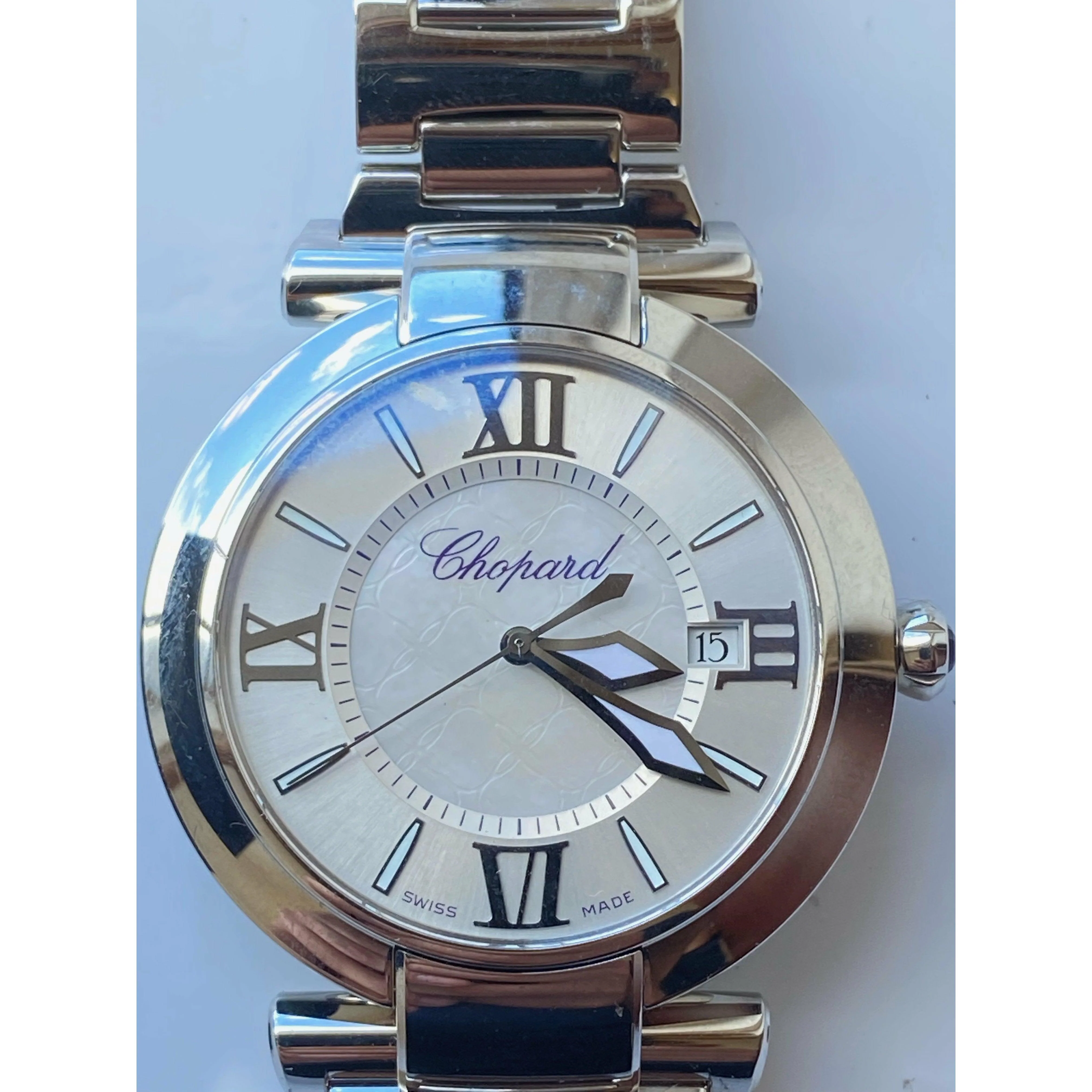 Chopard Imperiale 36mm Men's Stainless Steel Watch with Box and Papers - Image 4