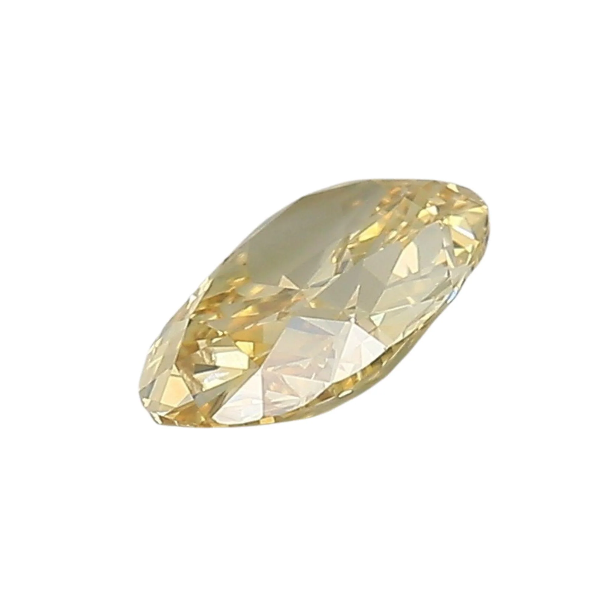 GIA 1.20 Carat Fancy Brownish Orangy Yellow Oval Cut VS2 Natural Loose Diamond - Image 4