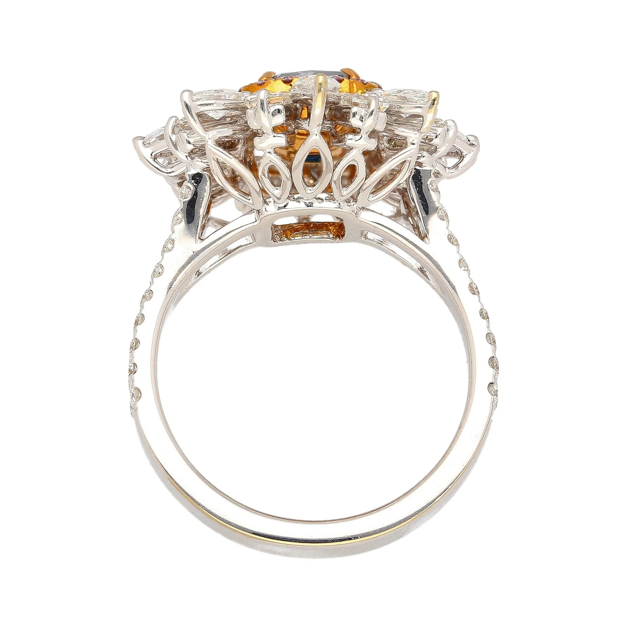 GIA Certified 1.01 Carat Fancy Bluish Gray Diamond Ring - Image 9