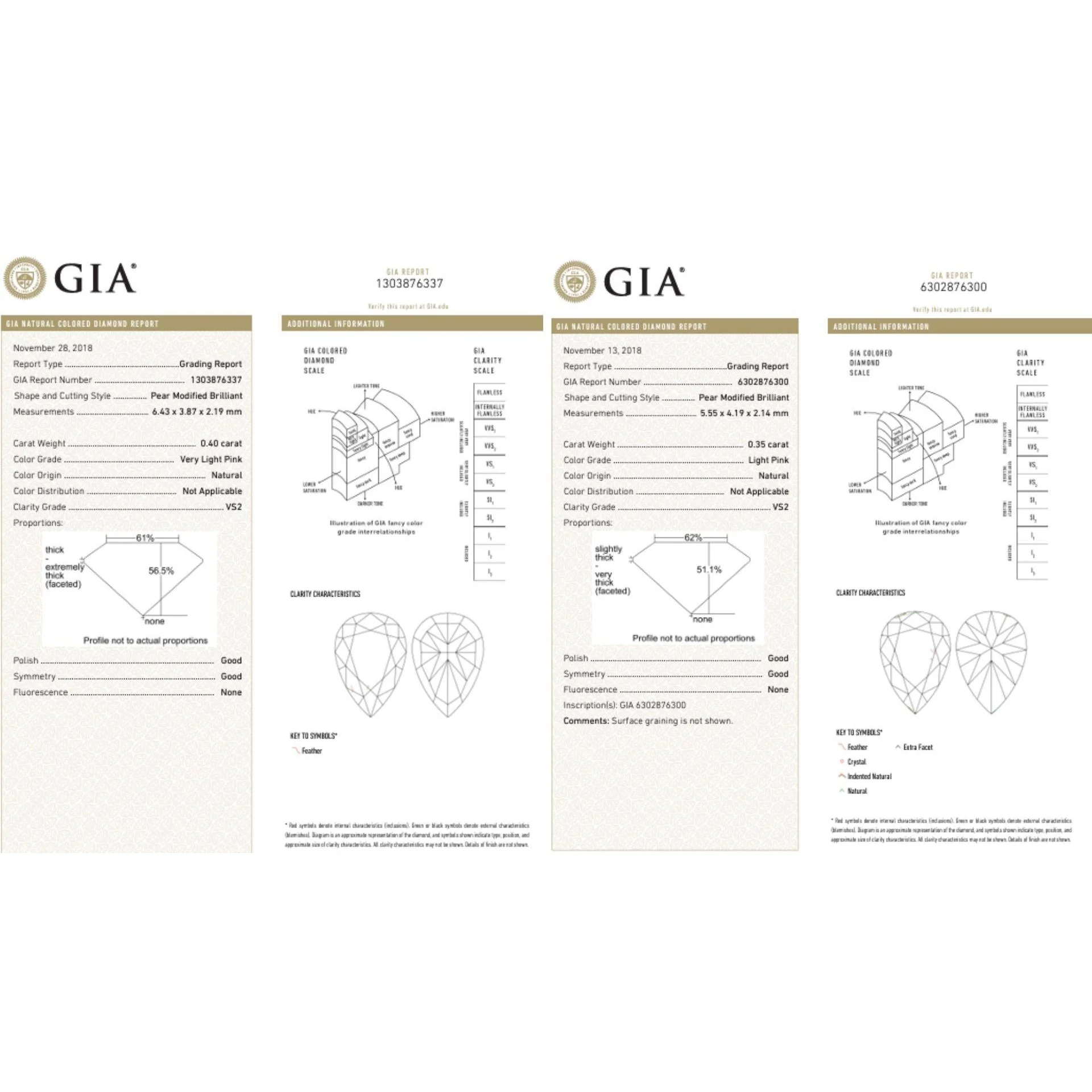 GIA Certified 10.78 Carat Heart Cut Pink Diamond Cluster Stud Earrings in 18k - Image 7