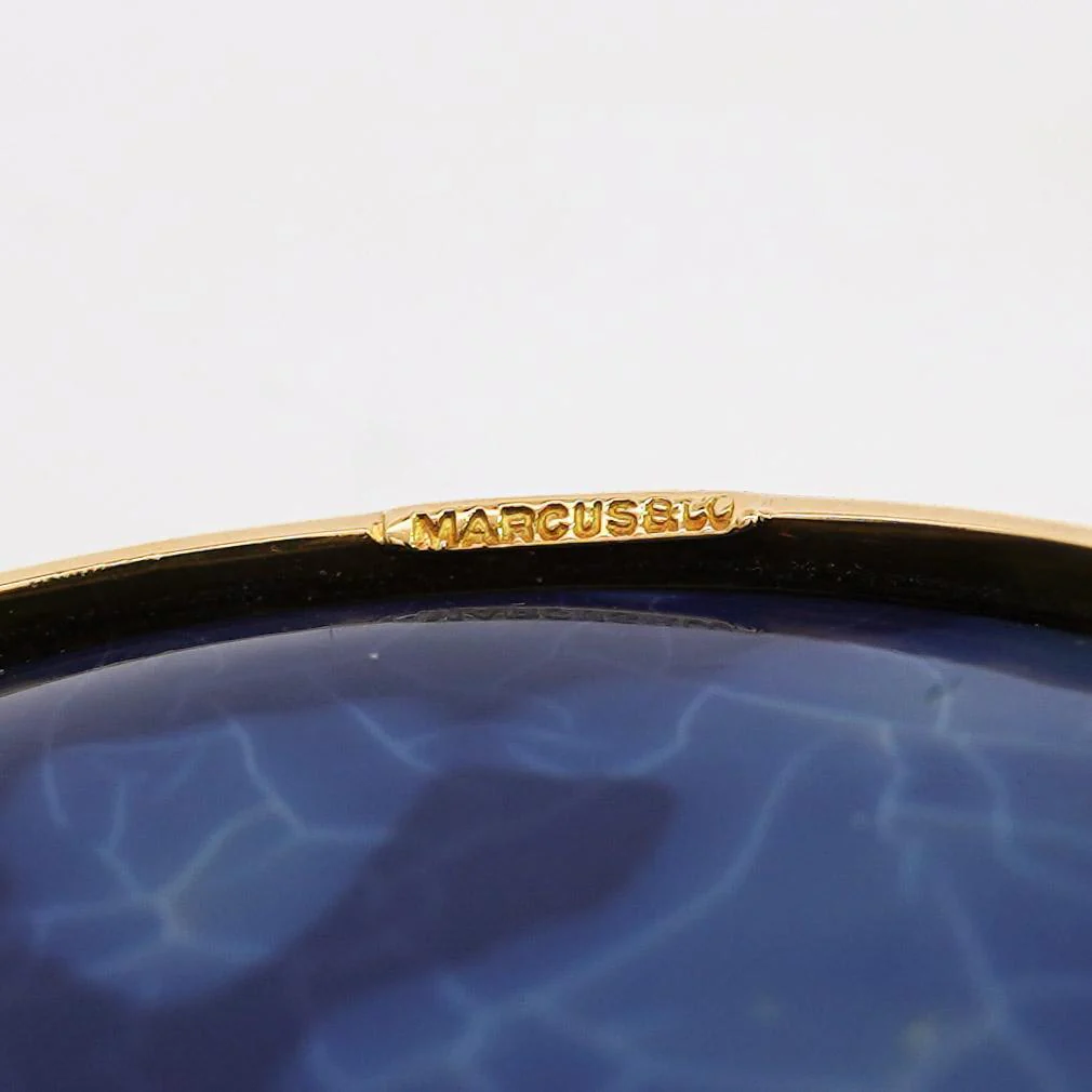 GIA Certified 35 Carat Marcus & Co Australian Black Opal in 18K Gold Pendant - Image 7