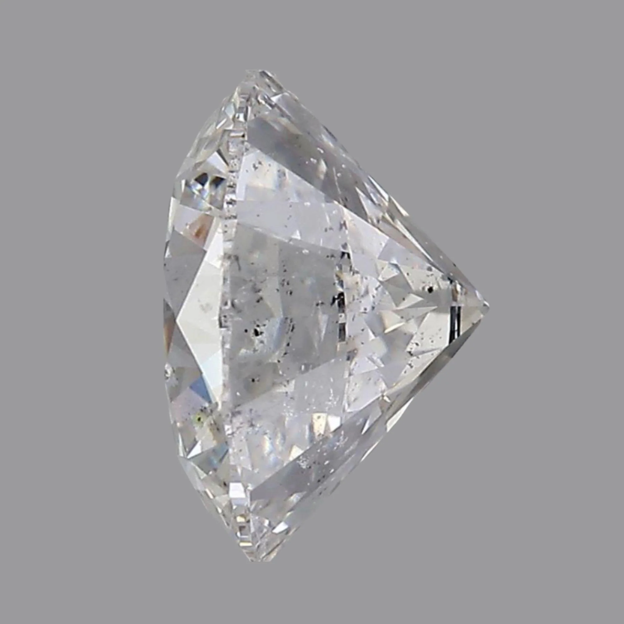 GIA Certified 4.03 Carat Round Brilliant Diamond D Color I1 Clarity Loose Stone - Image 2
