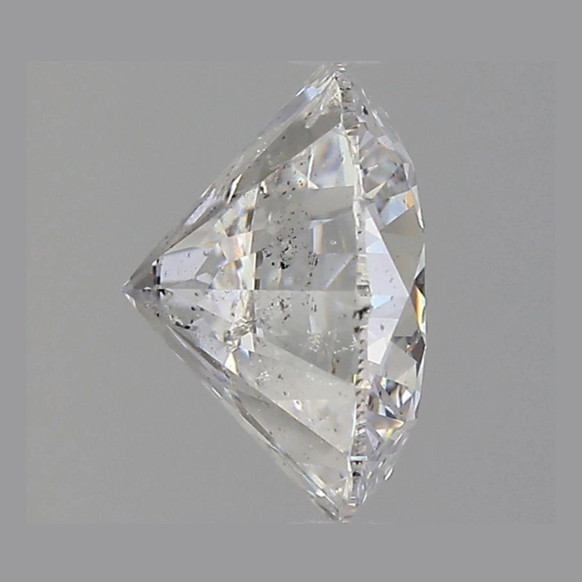 GIA Certified 4.03 Carat Round Brilliant Diamond D Color I1 Clarity Loose Stone - Image 3