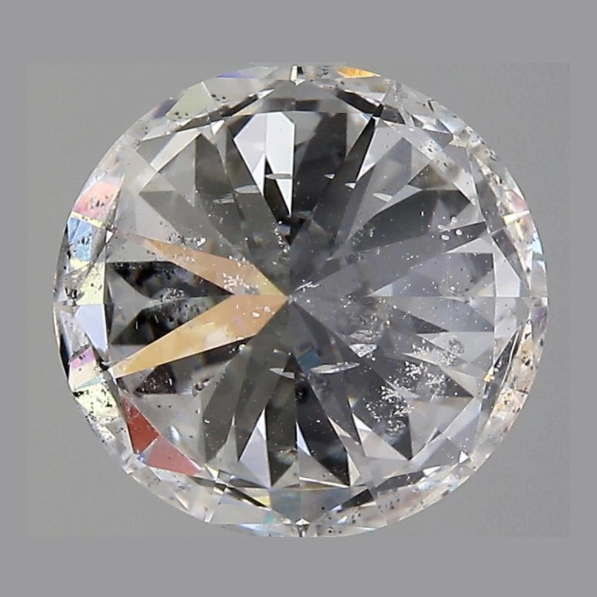 GIA Certified 4.03 Carat Round Brilliant Diamond D Color I1 Clarity Loose Stone - Image 4