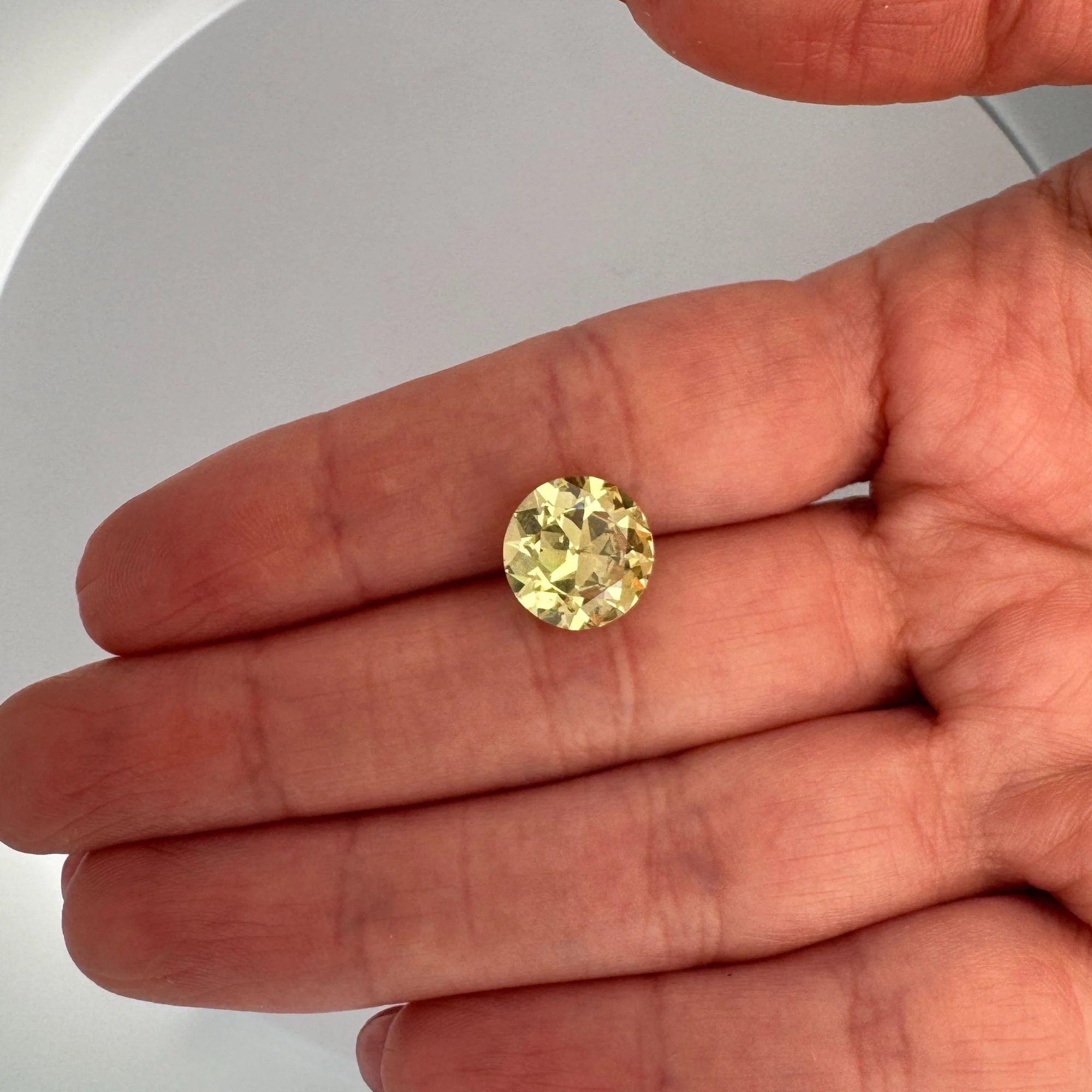 GIA Certified 4.65 Carat Fancy Deep Yellow SI1 Old Euro Cut Loose Diamond - Image 5