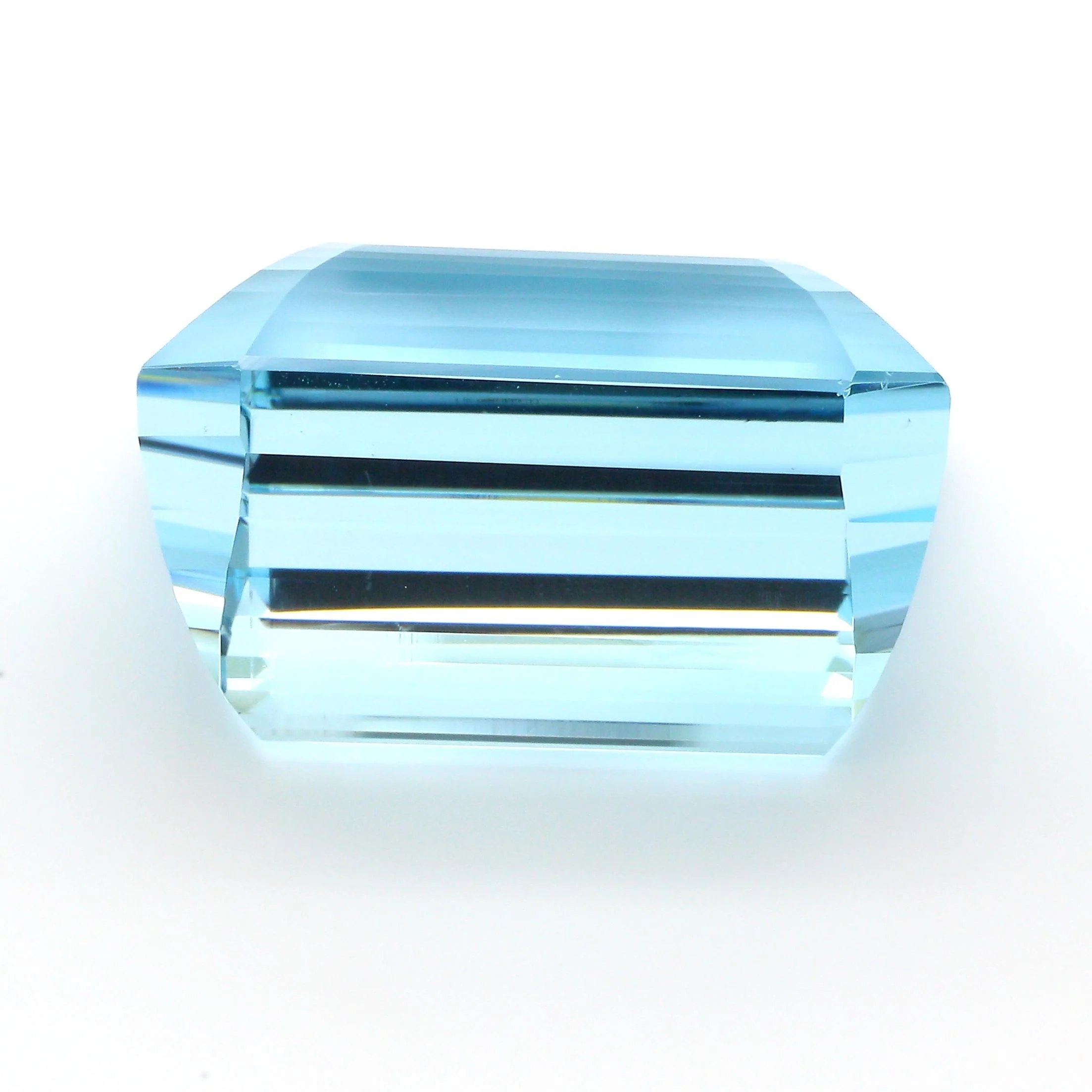GIA Certified 47.02 Carat Emerald Cut Loose Aquamarine - Image 5