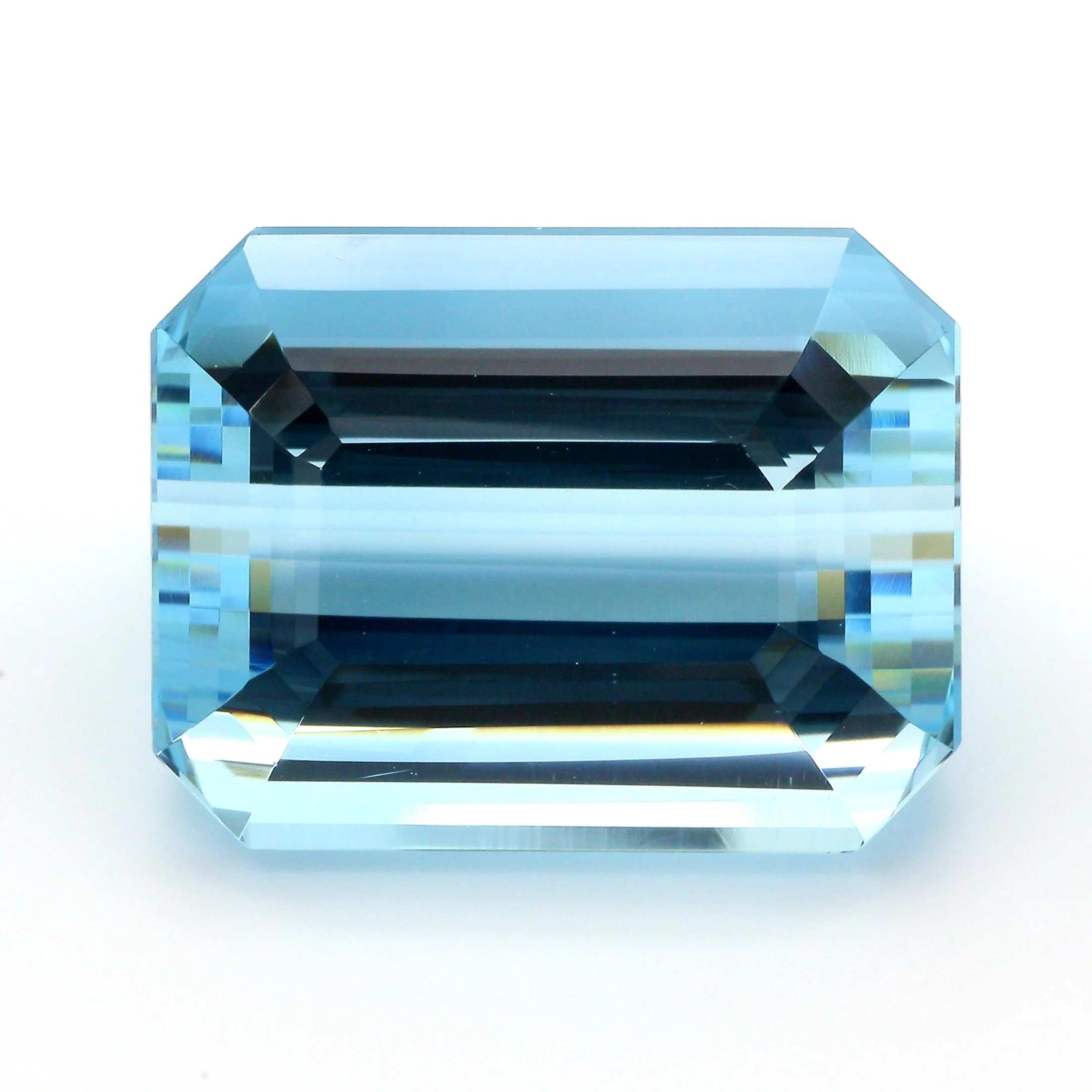GIA Certified 47.02 Carat Emerald Cut Loose Aquamarine - Image 9