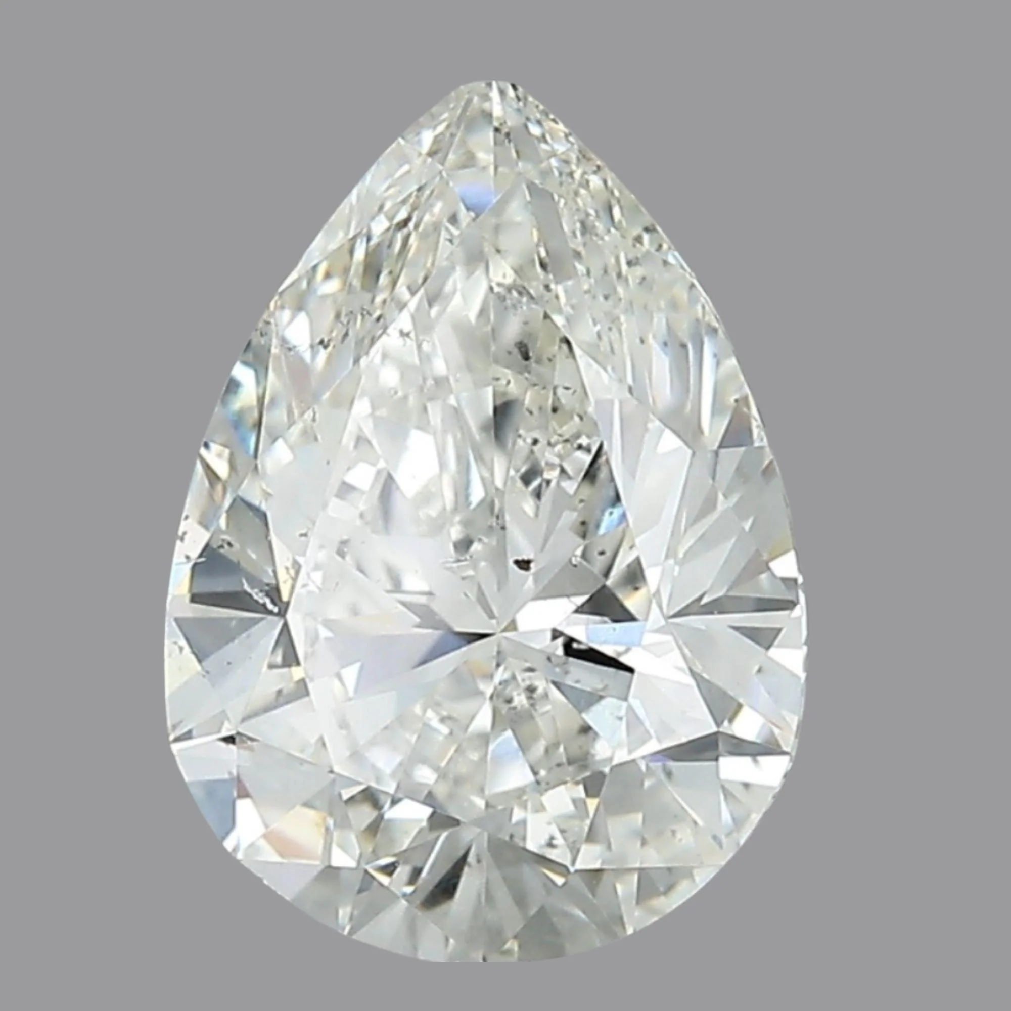 GIA Certified 6.76 Carat Pear Cut Diamond Stud Earrings - Image 8