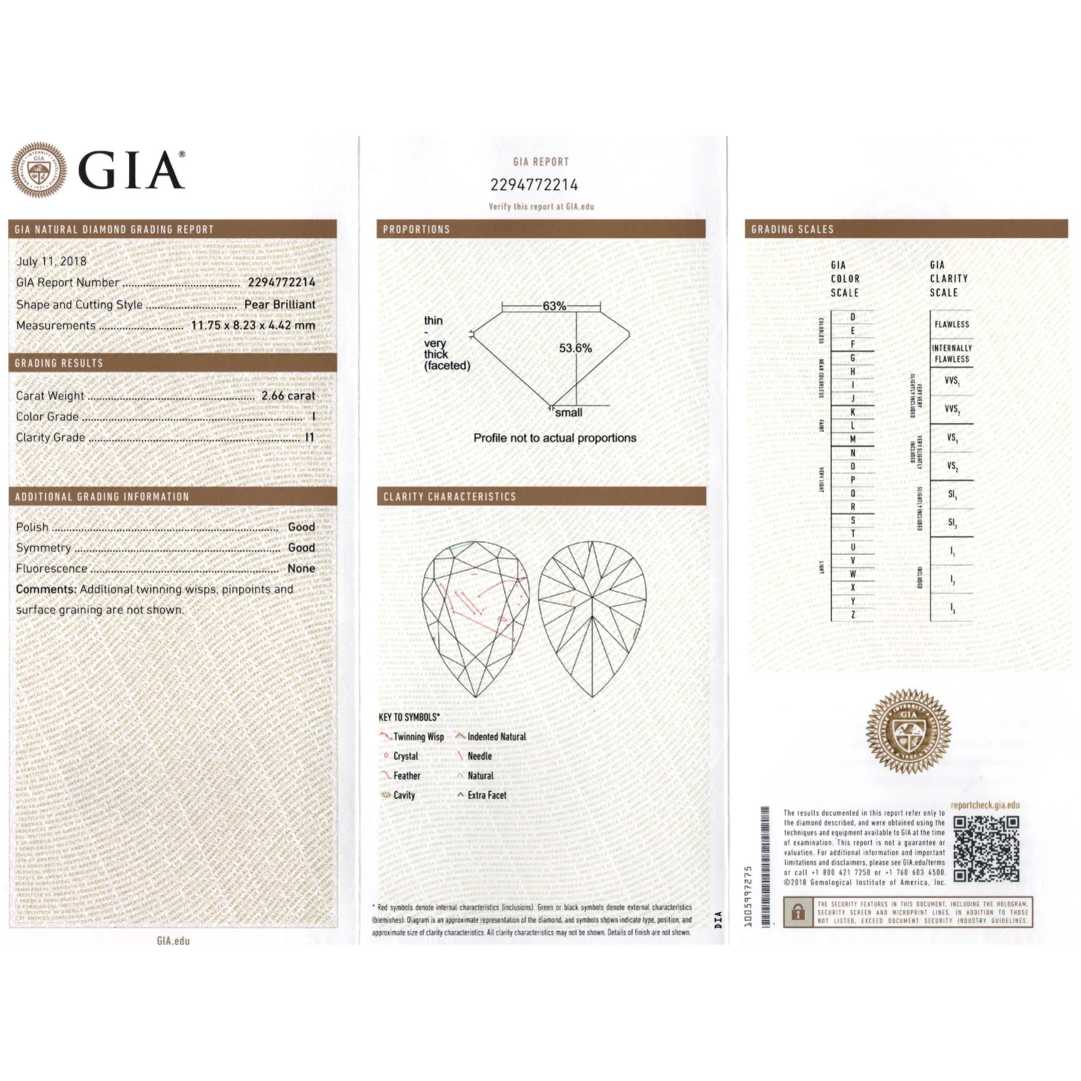 GIA Certified 7.51 Carat Total Pear Cut Diamond Drop Earrings in 18K White Gold - Image 9