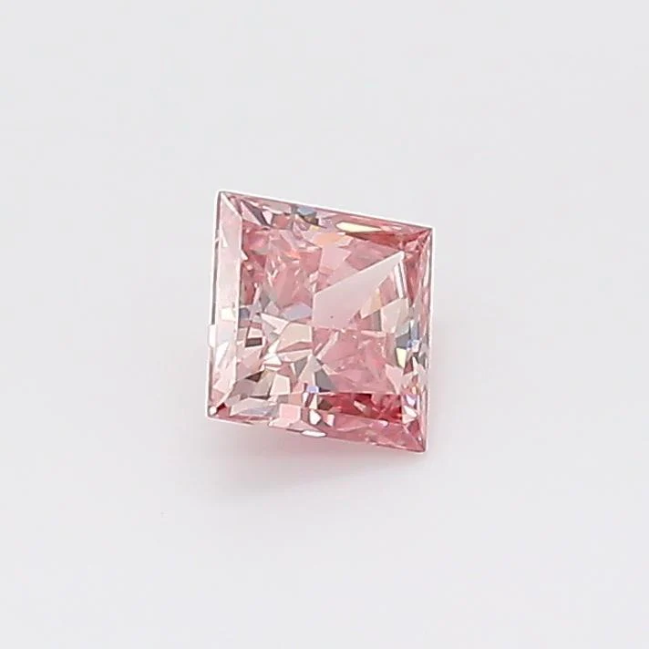 GIA Certified Argyle Fancy Intense 0.26 Carat Princess Cut Loose Diamond - Image 5