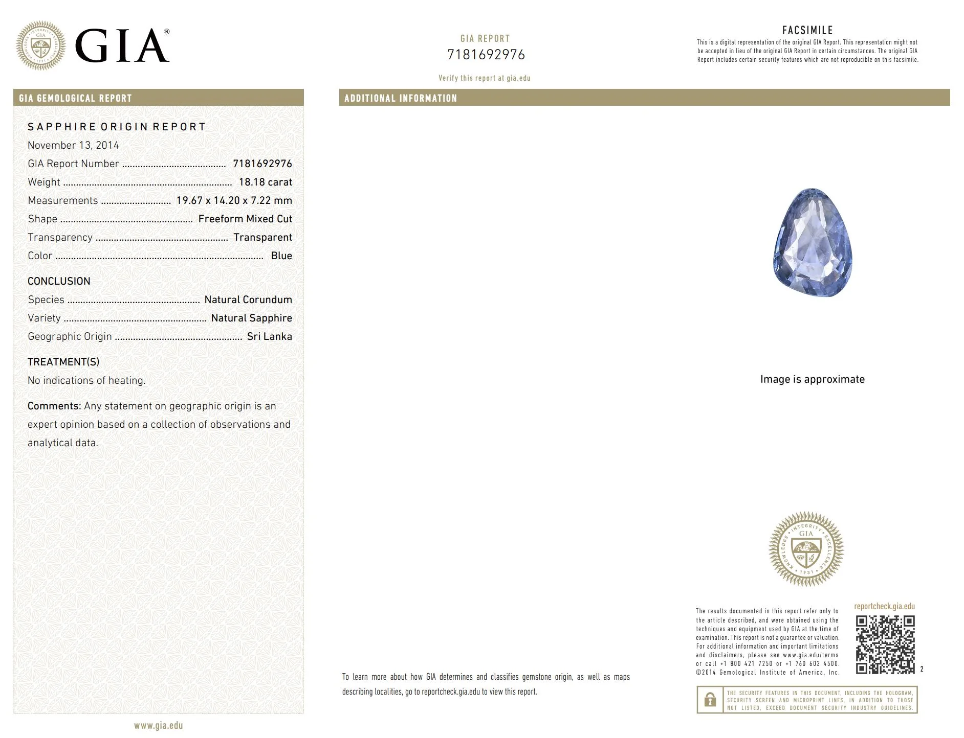 GIA Certified High Jewelry Sapphire and Diamond Eye Motif Pendant-Brooch - Image 9