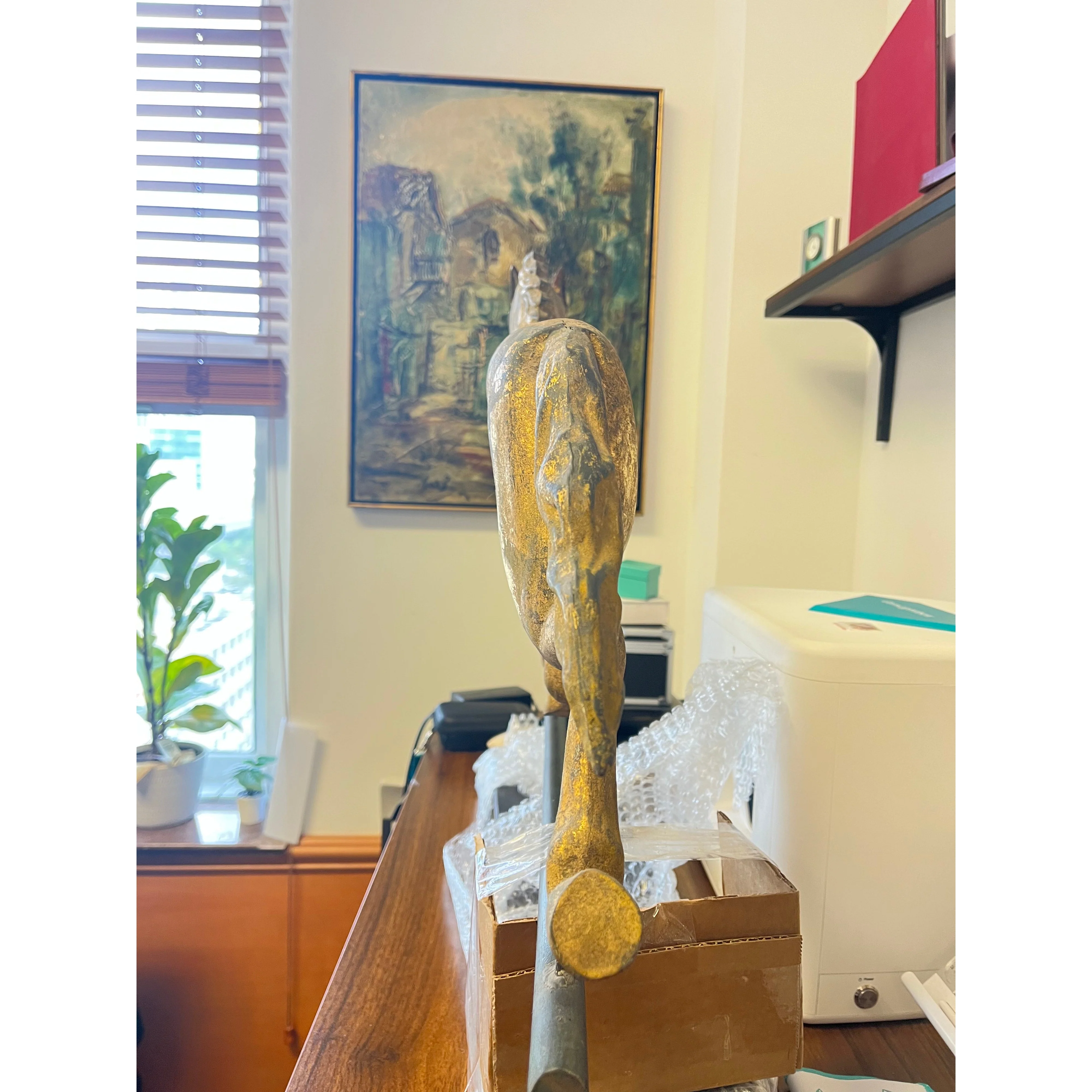 Horse Weathervane in Gold Gilt by J.W Fiske & Company - Image 6
