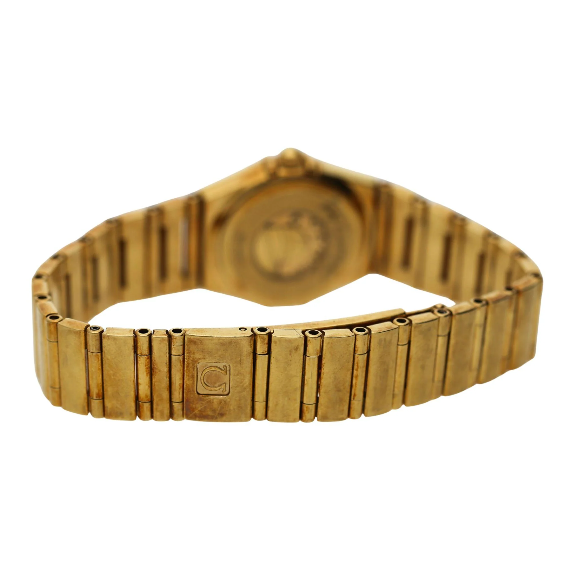 Omega Constellation My Choice 18K Gold Mother of Pearl Quartz Watch w Papers - Image 3