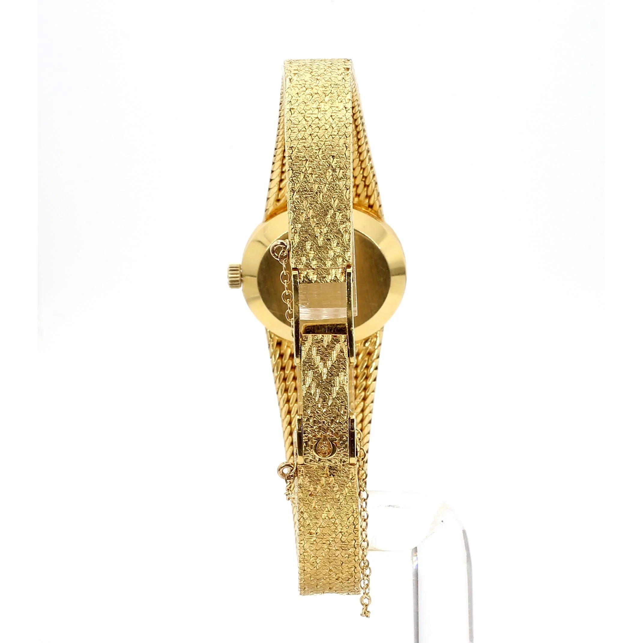Omega De Ville Lapis Lazuli Dial 18K Gold Manual Wind Watch - Image 6