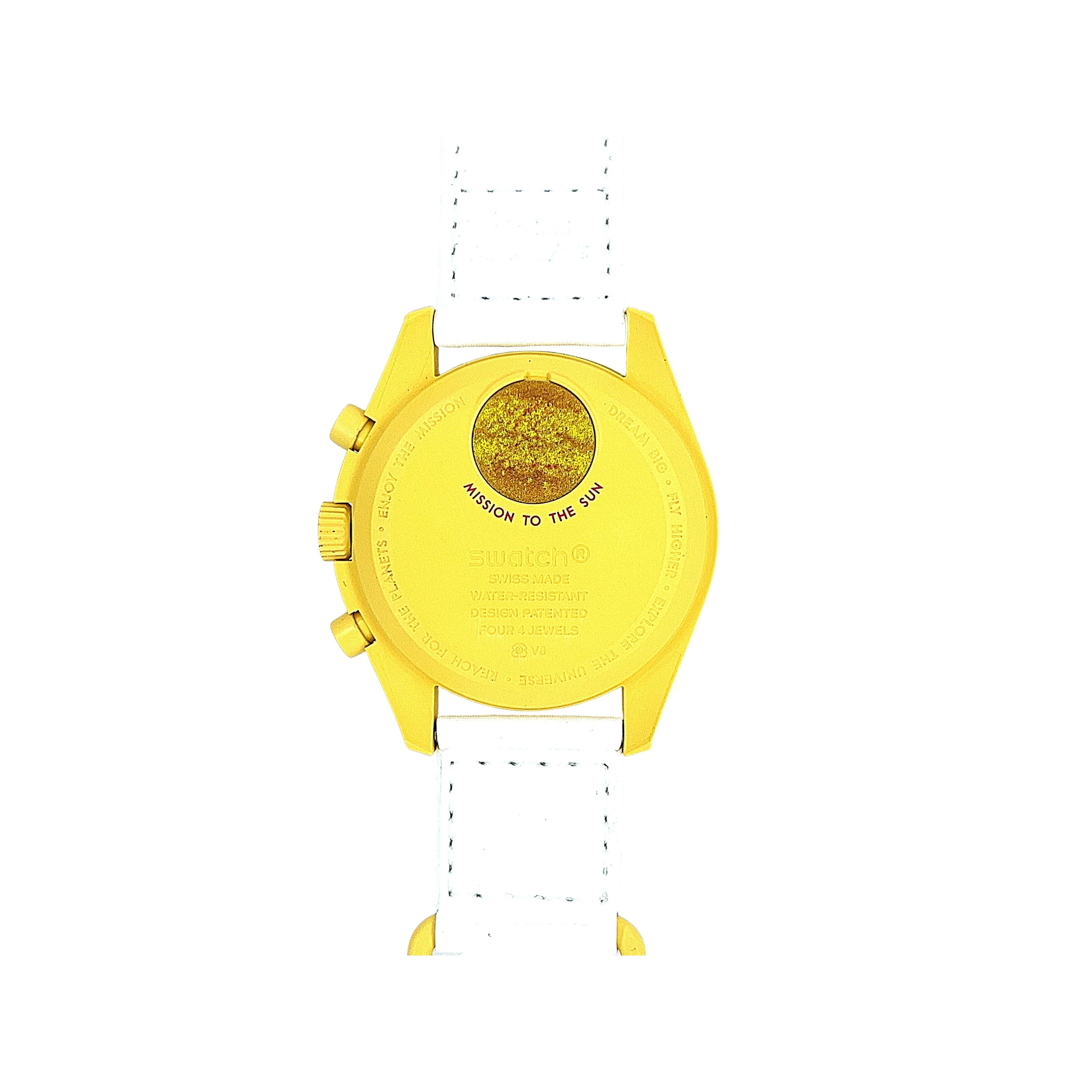 Omega Swatch Sunface Mission To The Sun Brand New Full Set With Receipt - Image 2