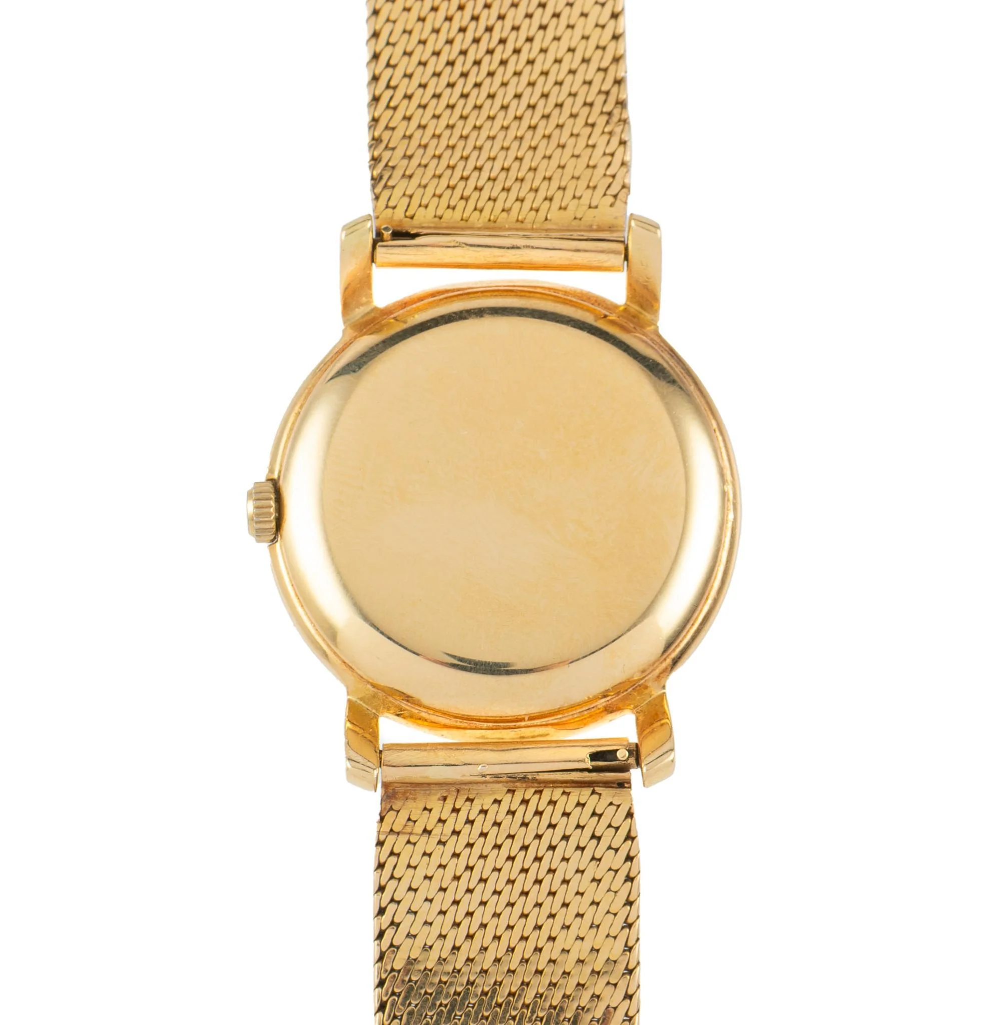 Patek Philippe Geneve Vintage 2506 Manual 18K Gold Mesh Bracelet Watch - Image 4